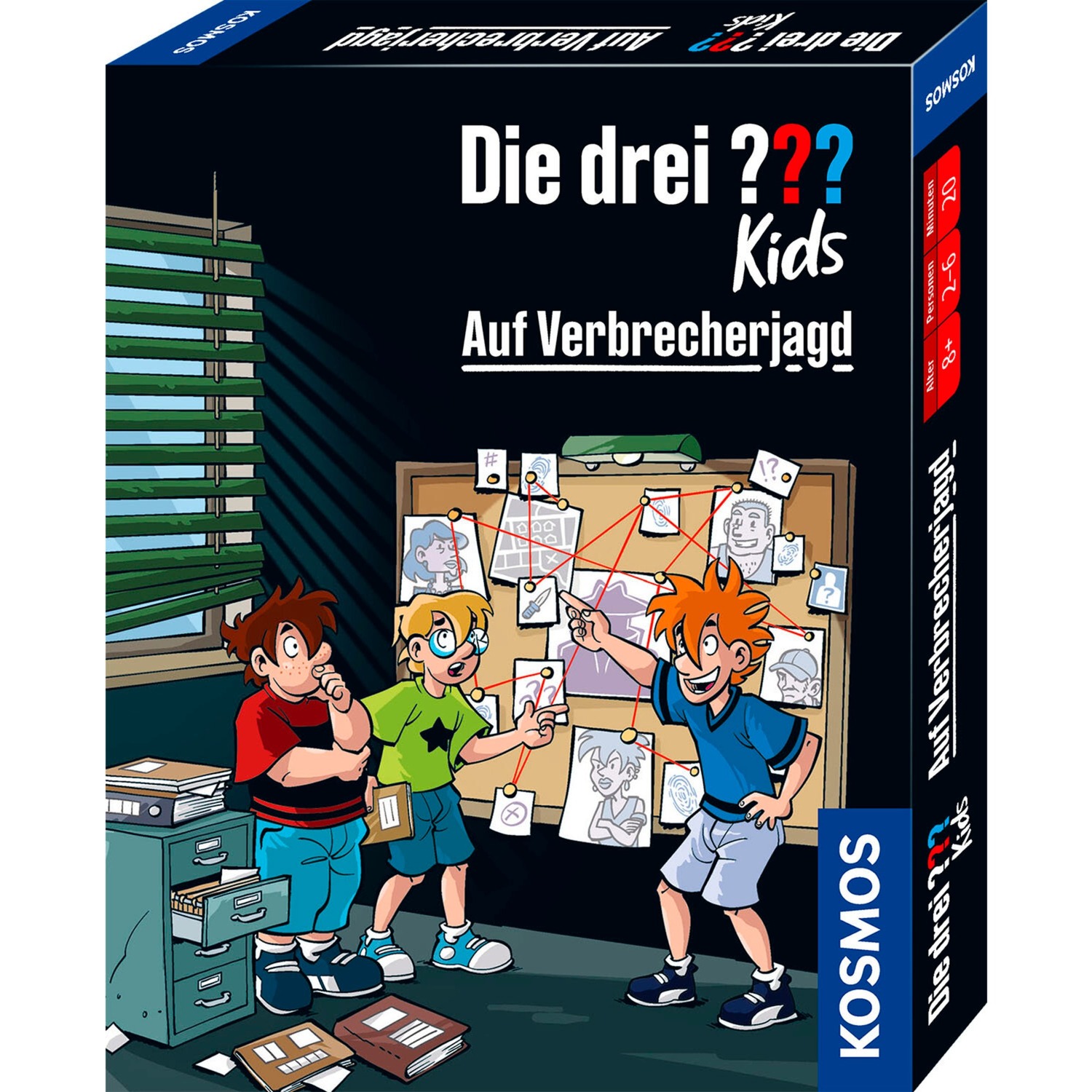 Kosmos Die drei ??? Kids – Auf Verbrecherjagd, Kartenspiel | 04002051741792 Kosmos Die drei ??? Kids – Auf Verbrecherjagd, Kartenspiel | 04002051741792