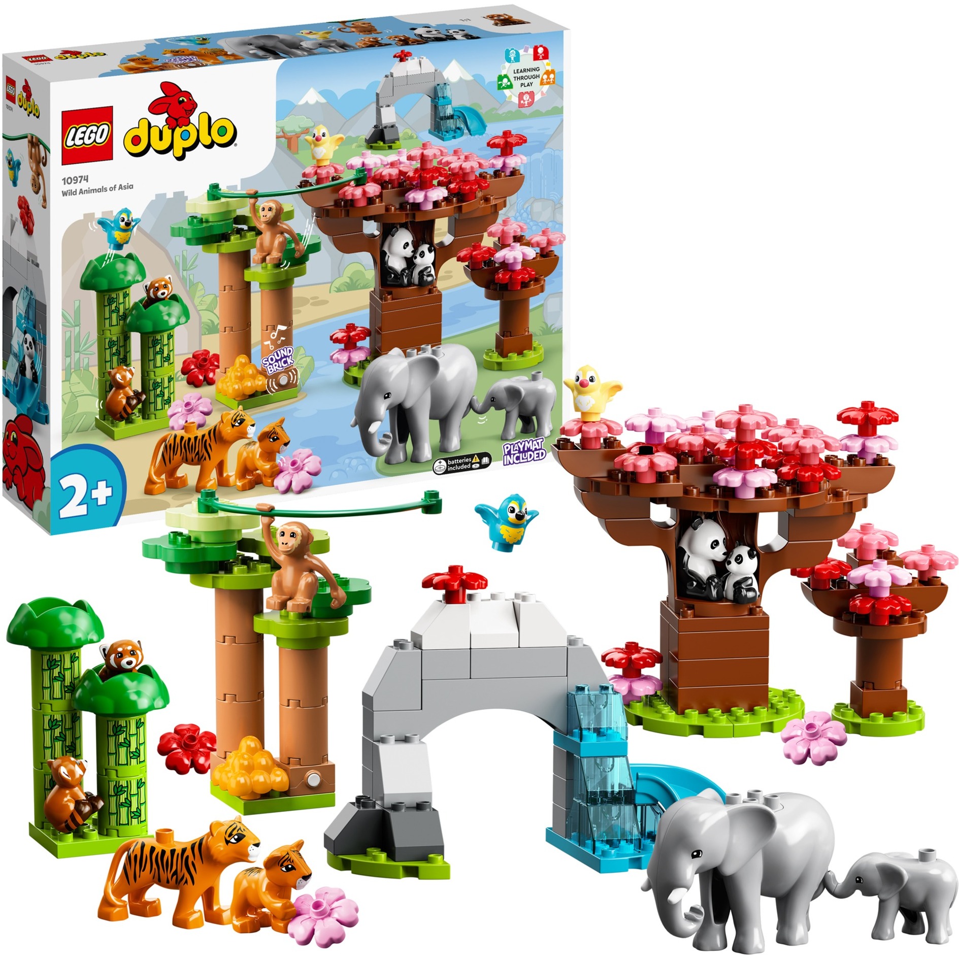 Spielzeug: Lego 10974 DUPLO Wilde Tiere Asiens