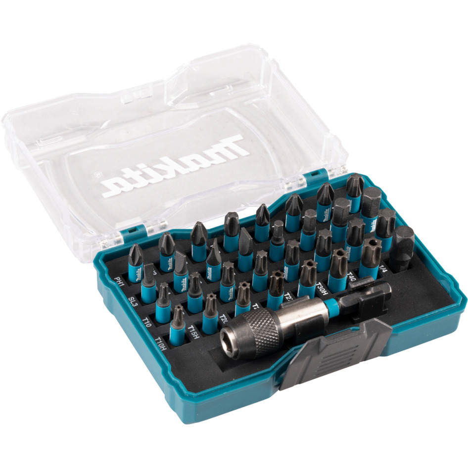 Bit-Satz Impact Black E-12441, 33-teilig