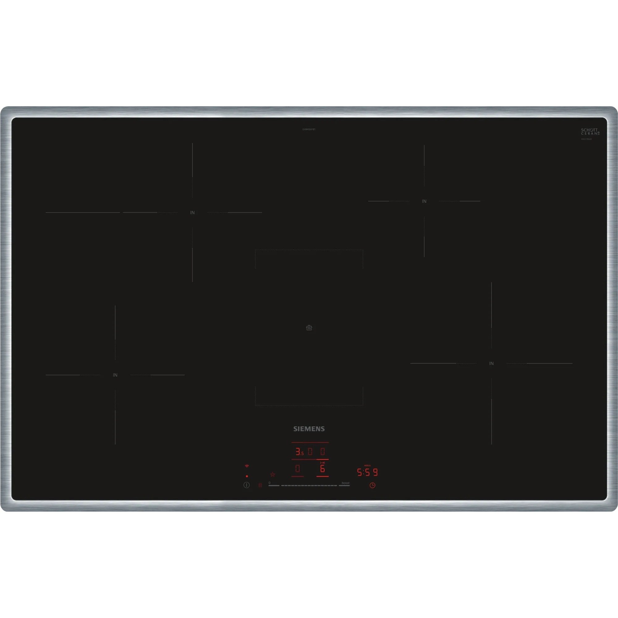 Siemens EH845HFB1E iQ300, Autarkes Kochfeld | 04242003935408 Siemens EH845HFB1E iQ300, Autarkes Kochfeld | 04242003935408