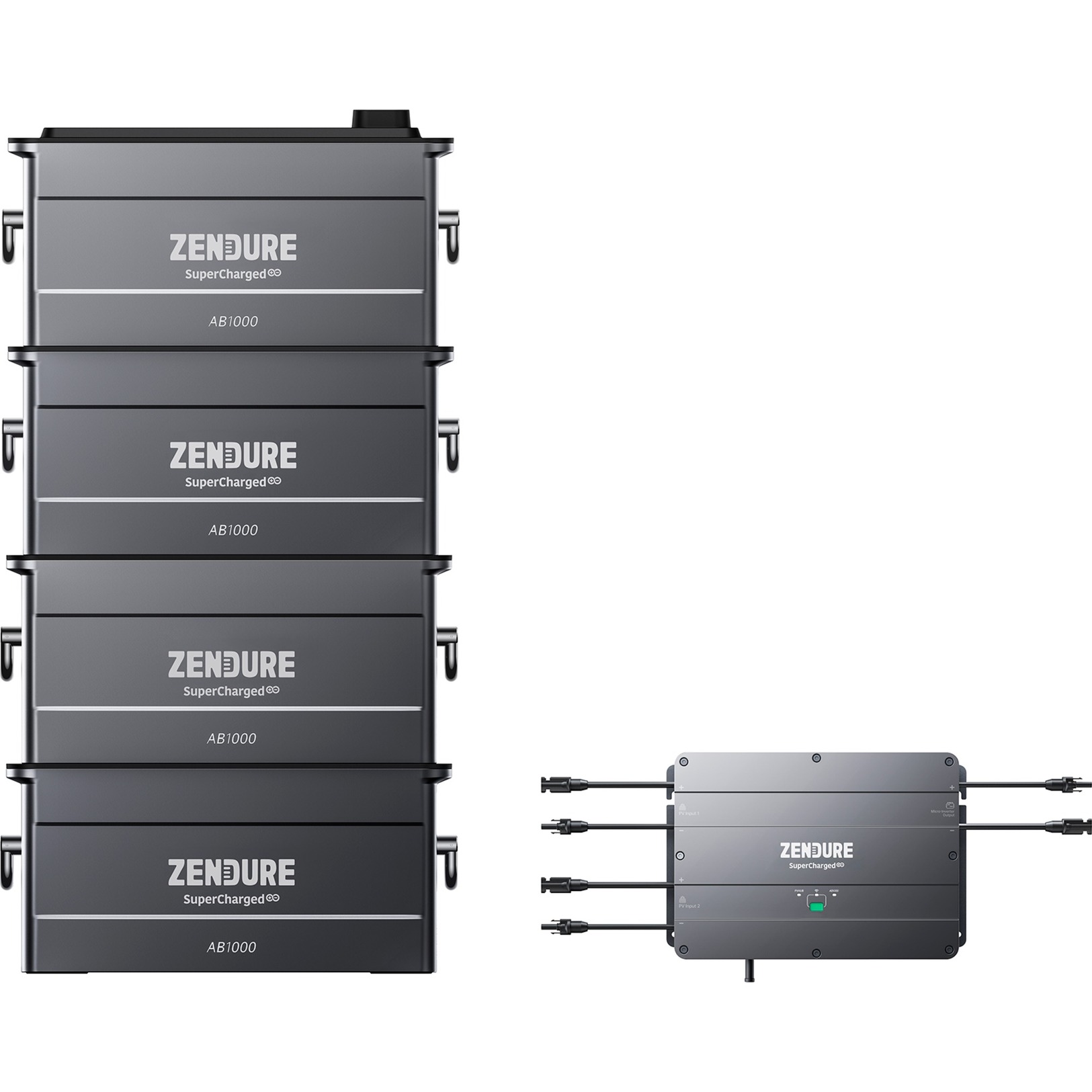 Zendure SolarFlow Set 3,84kWh, Smart PV Hub inkl. 4x Powerstation 960Wh, 0% MWST | 04262397635036 Zendure SolarFlow Set 3,84kWh, Smart PV Hub inkl. 4x Powerstation 960Wh, 0% MWST | 04262397635036