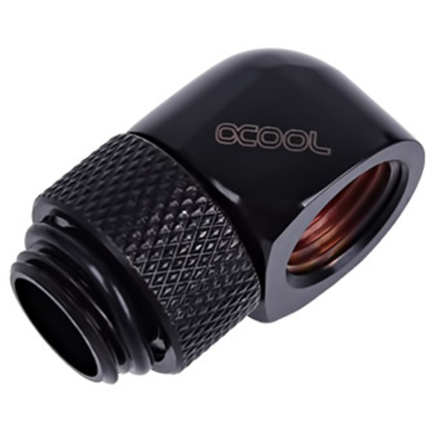 Alphacool HF L-Verbinder G1/4 AG drehbar auf G1/4 IG – Deep Black, Verbindung | 04250197172172 Alphacool HF L-Verbinder G1/4 AG drehbar auf G1/4 IG – Deep Black, Verbindung | 04250197172172
