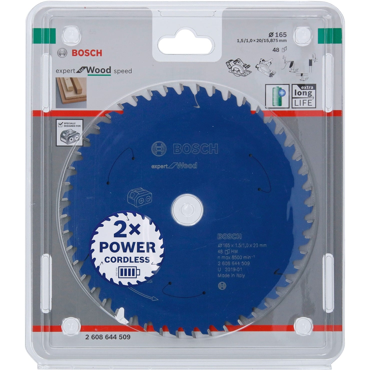 EXPERT Wood Kreissägeblatt, Ø 165mm, 48Z