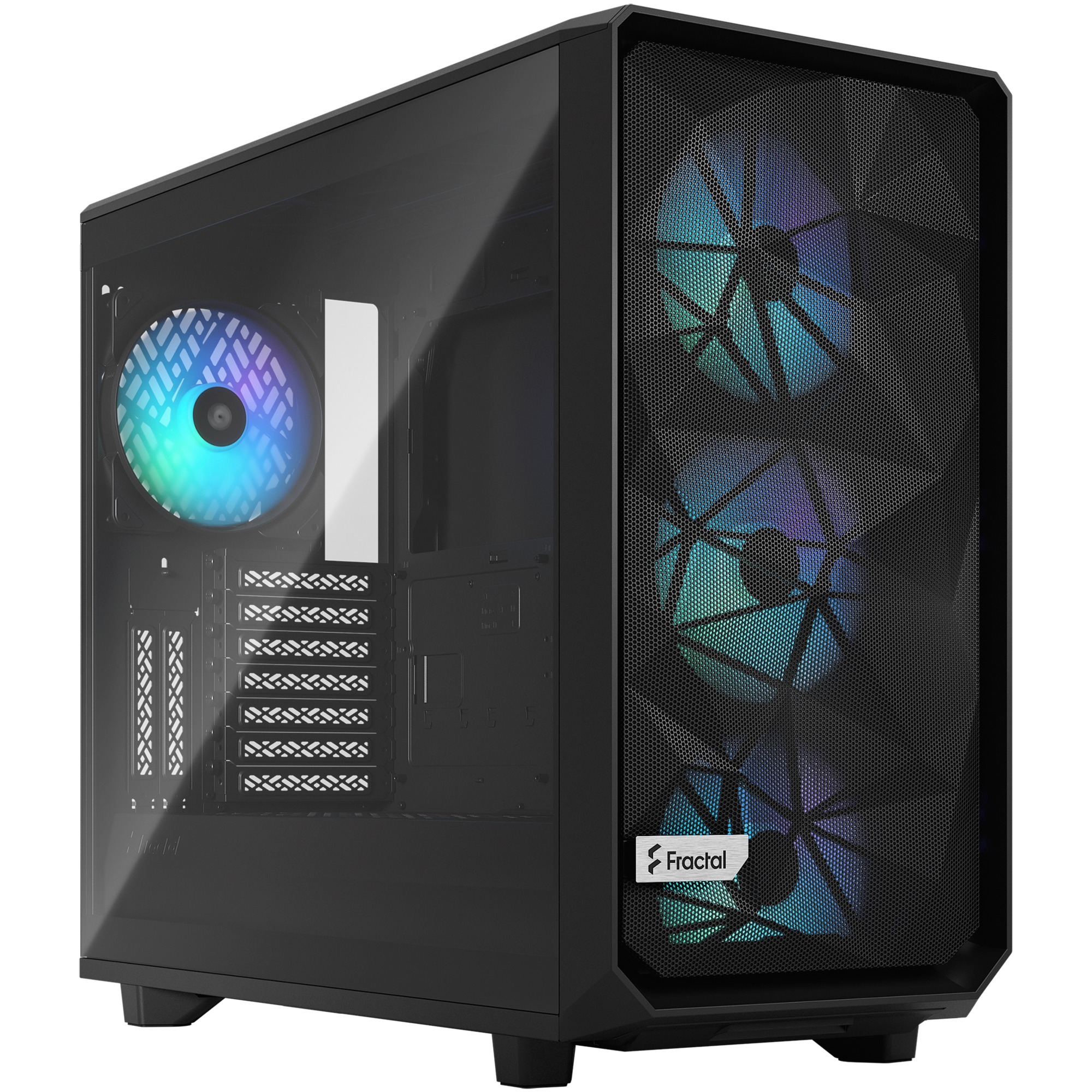Fractal Design Meshify 2 RGB Black TG Light Tint, Tower-Gehäuse | 07340172703662 Fractal Design Meshify 2 RGB Black TG Light Tint, Tower-Gehäuse | 07340172703662