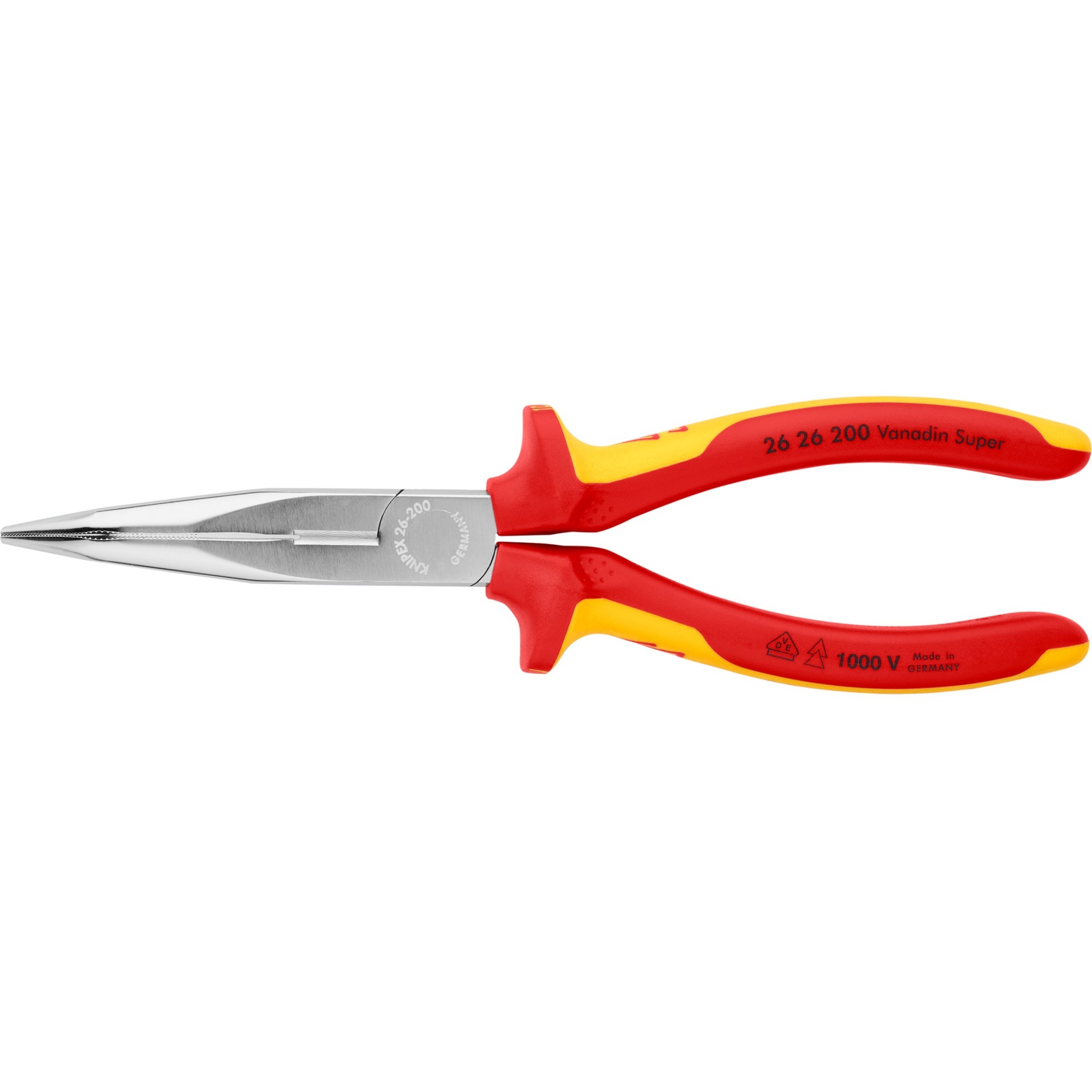 Knipex Flachrundzange 26 26 200 , Greifzange | 04003773022855 Knipex Flachrundzange 26 26 200 , Greifzange | 04003773022855