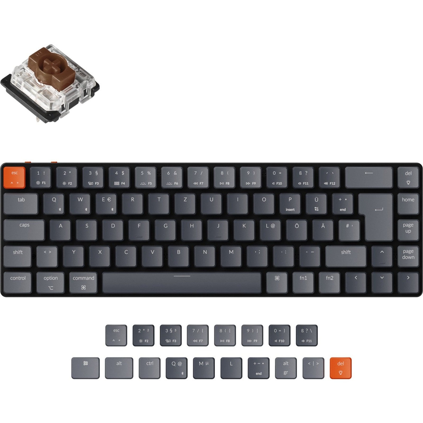 Keychron K7, Gaming-Tastatur | 04895248806264 Keychron K7, Gaming-Tastatur | 04895248806264