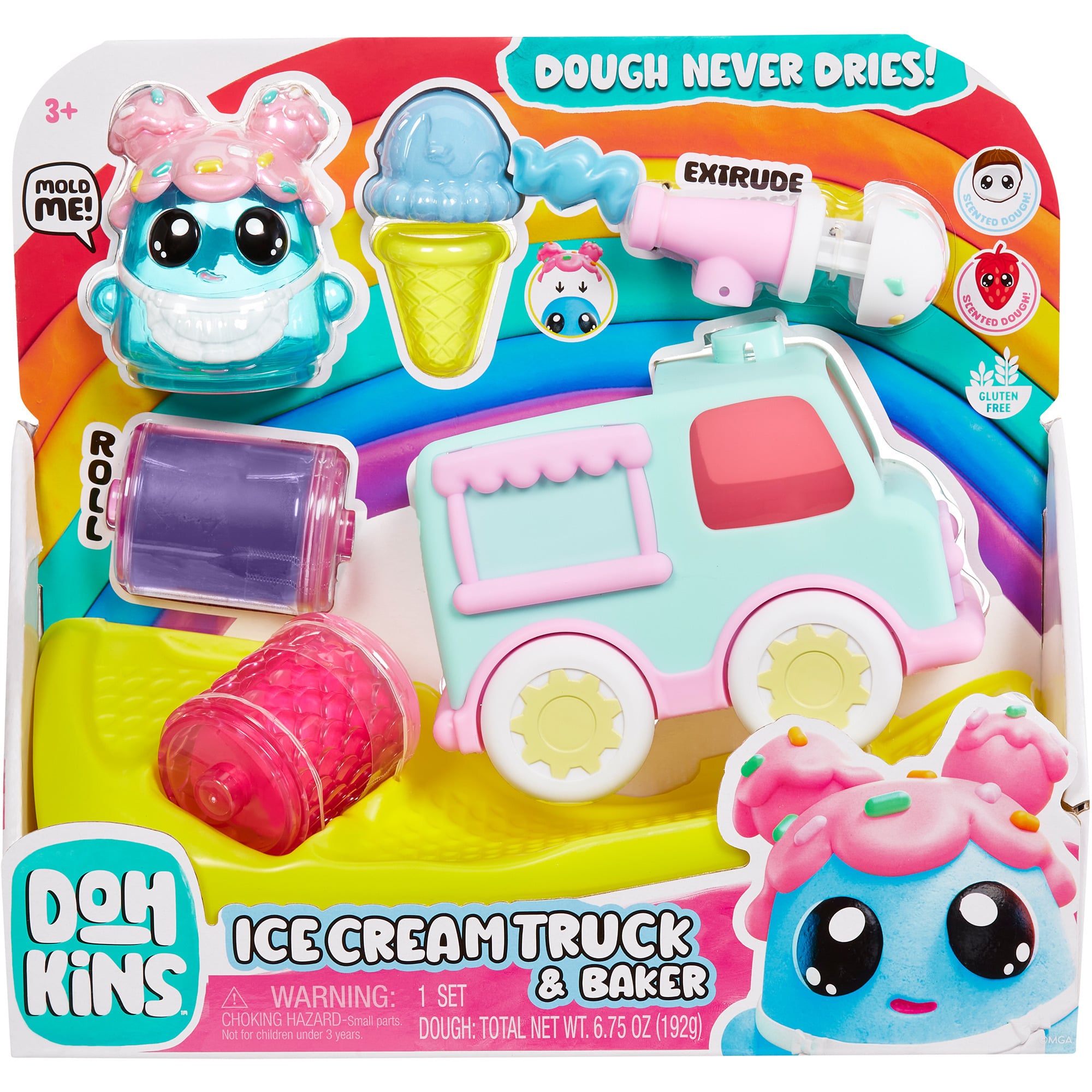 DohKins Ice Cream Truck & Baker, Kneten