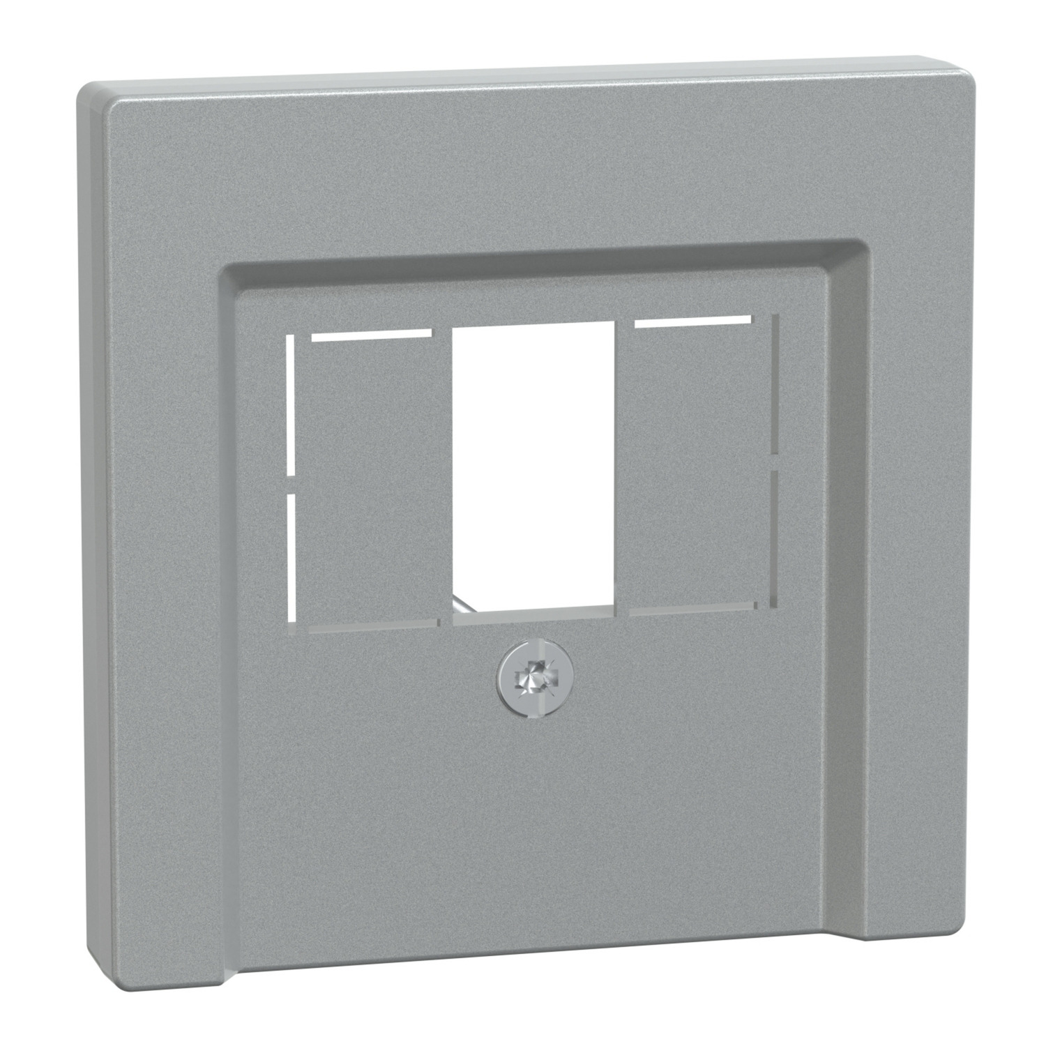 Zentralplatte Aluminium für Telekommunikations-Anschlussdose Typ 297960