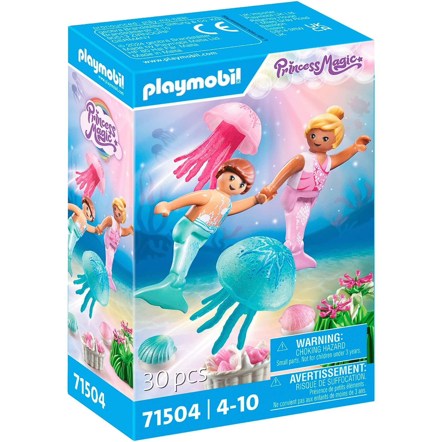 71504 Princess Magic Meerkinder mit Quallen, Konstruktionsspielzeug