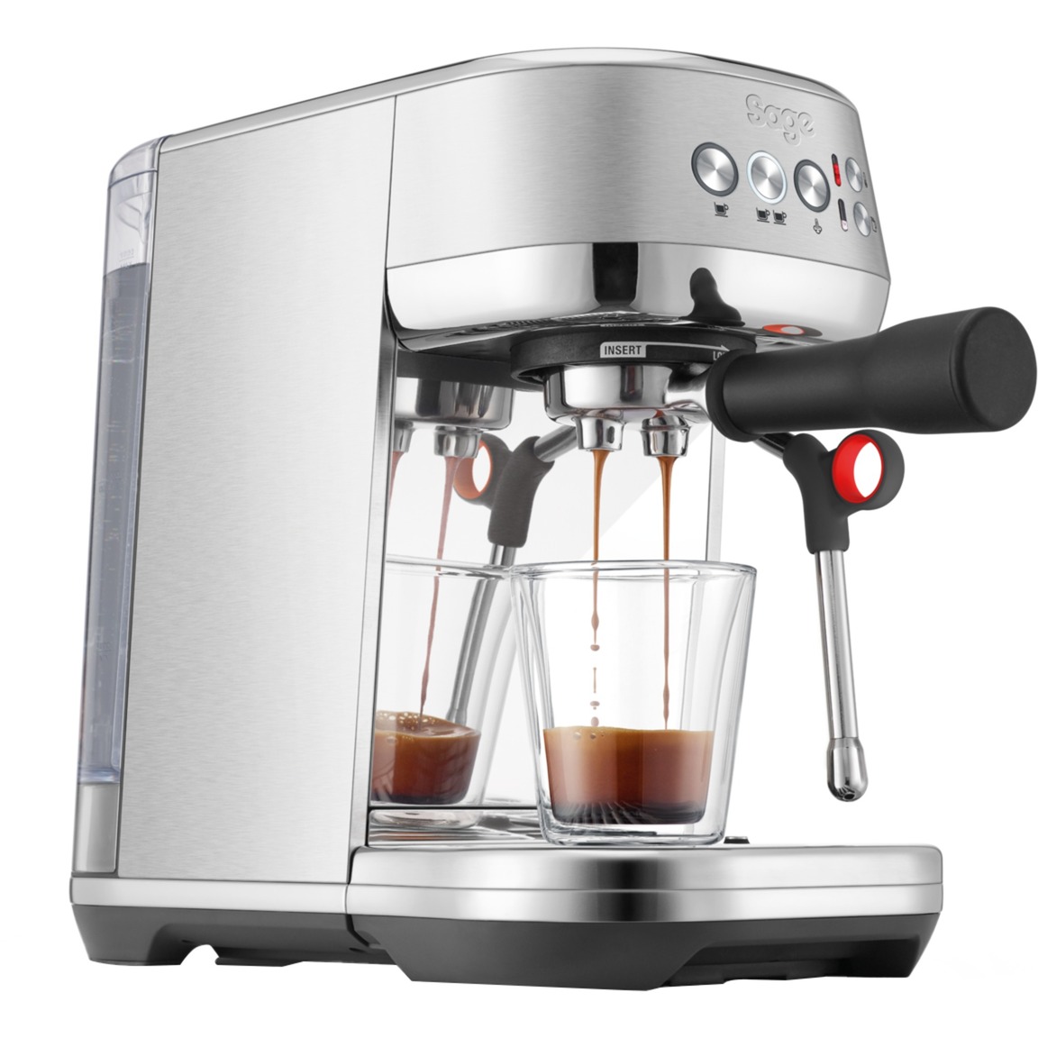 the Bambino Plus Siebträgermaschine SES500BSS4EEU1, Espressomaschine