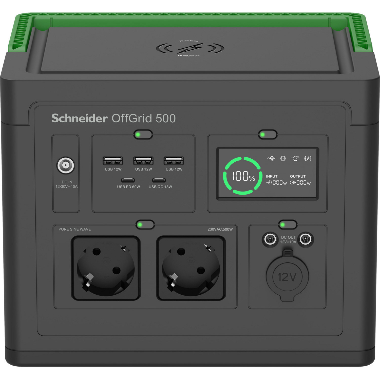 Schneider tragbare OffGrid Powerstation 500