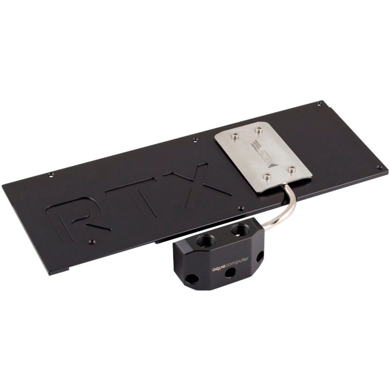 Aquacomputer Backplate für kryographics NEXT RTX 2080, aktiv XCS | 04260473312321