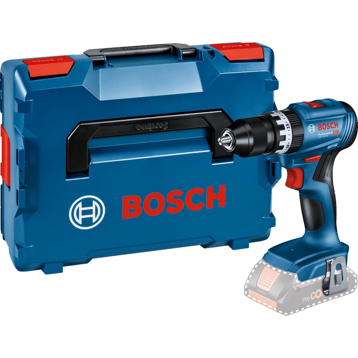 Akku-Schlagbohrschrauber GSB 18V-45 Professional solo, 18Volt