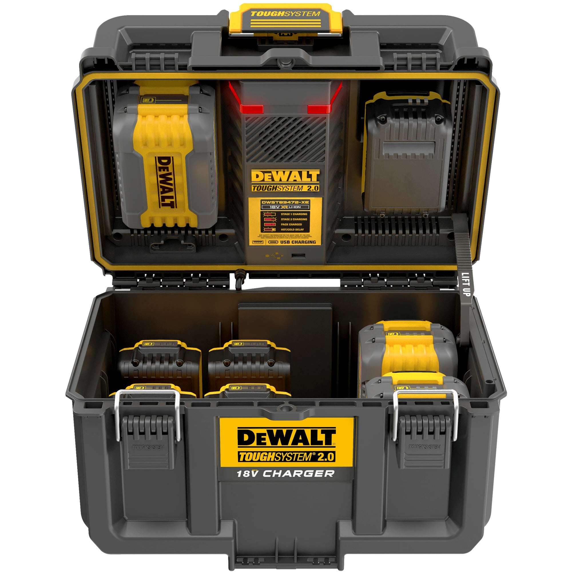 ToughSystem 2.0 Charger Box DWST83471, Ladestation