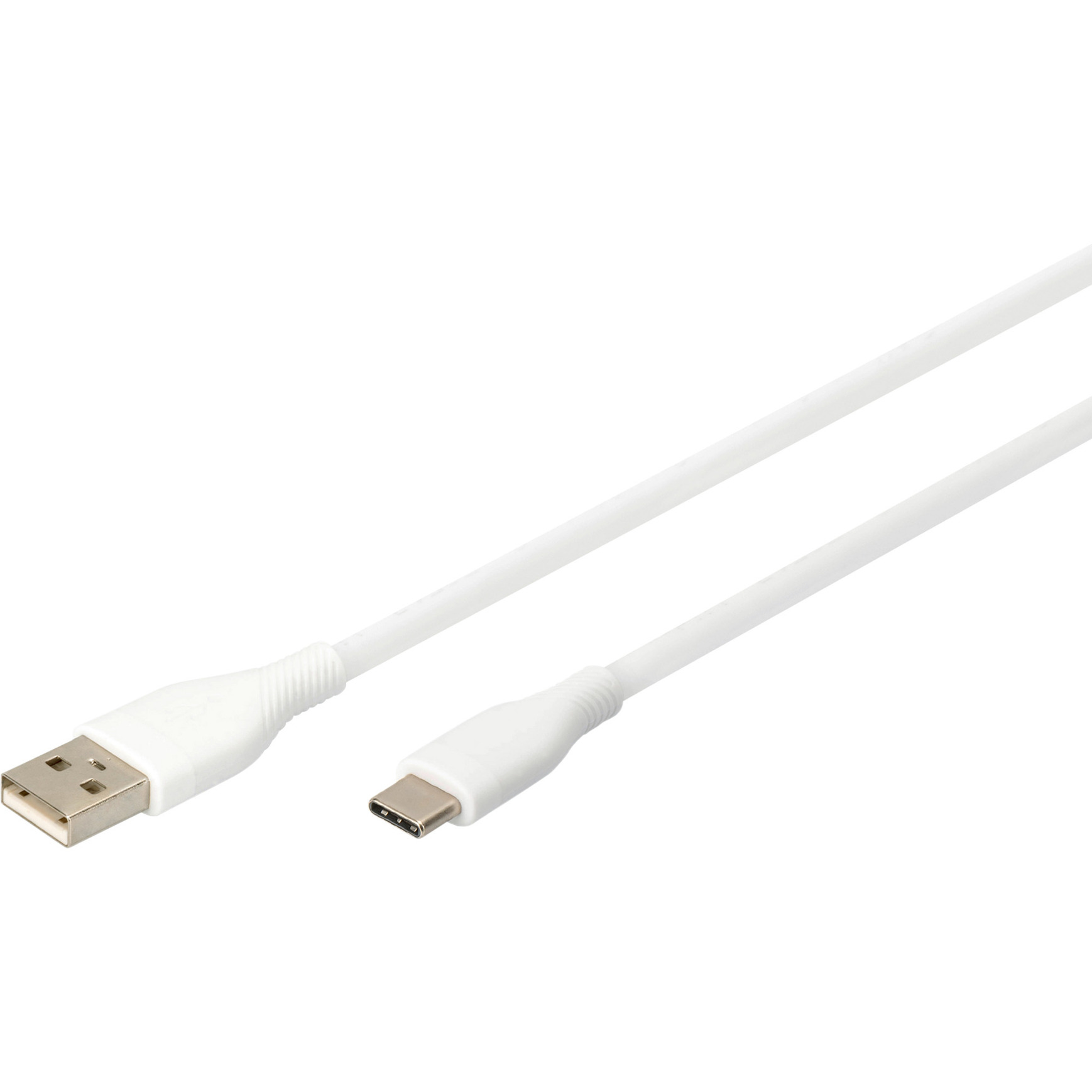 USB 2.0 Silikon-Anschlusskabel USB-A > USB-C
