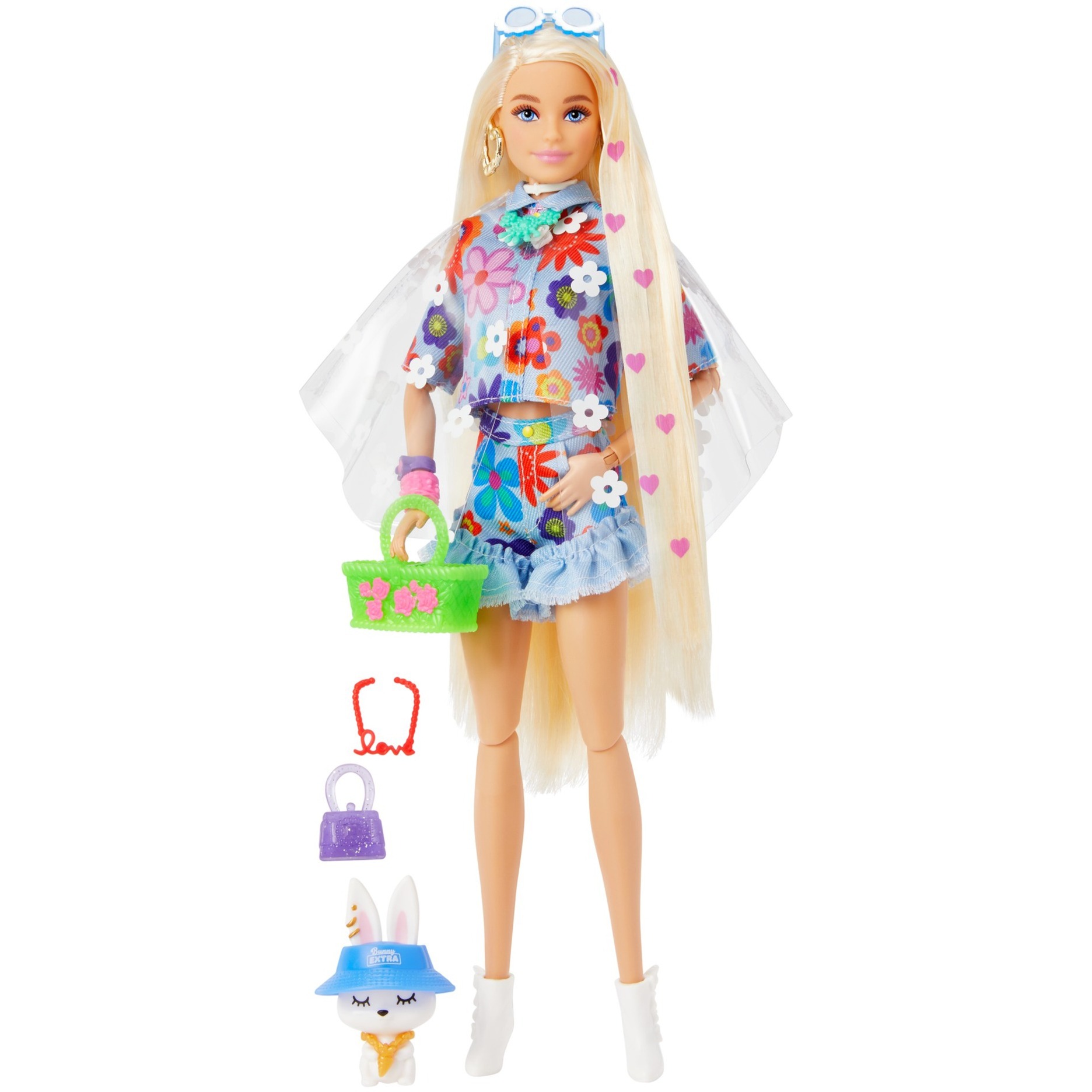 Spielzeug: Mattel Barbie Extra Puppe Flower Power