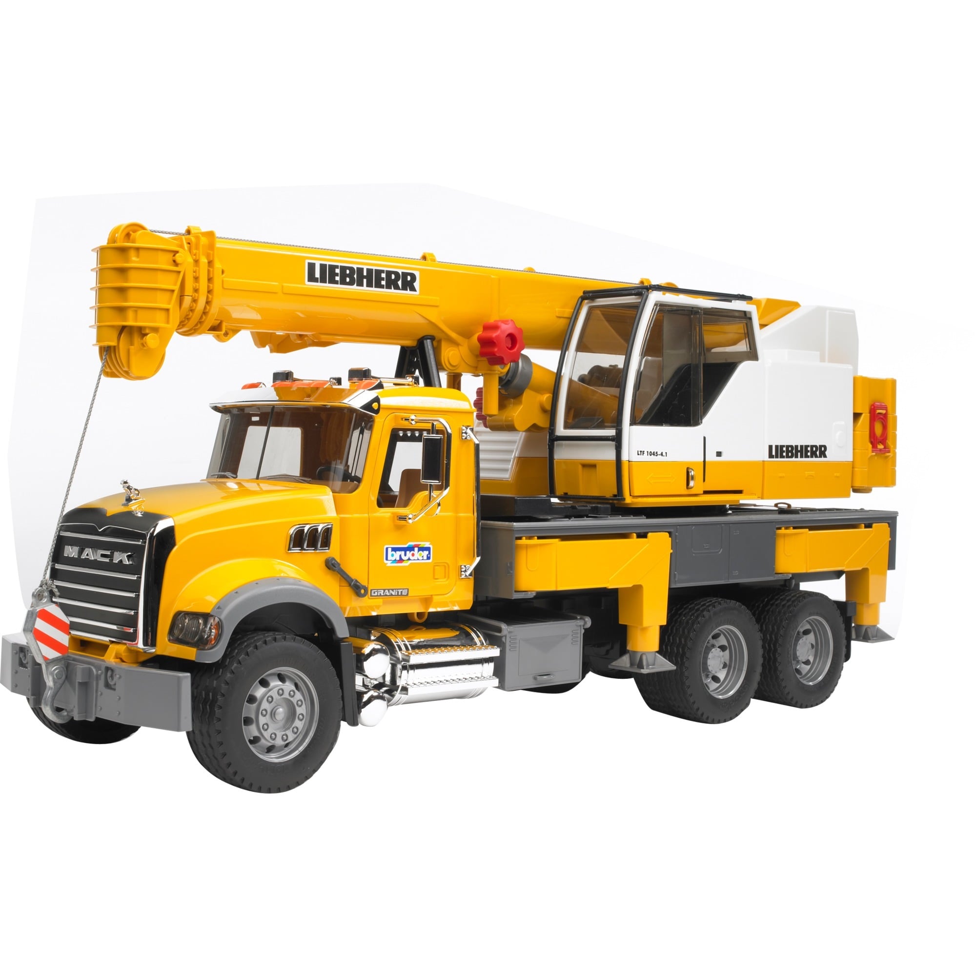 MACK Granite Liebherr Kran-LKW, Modellfahrzeug