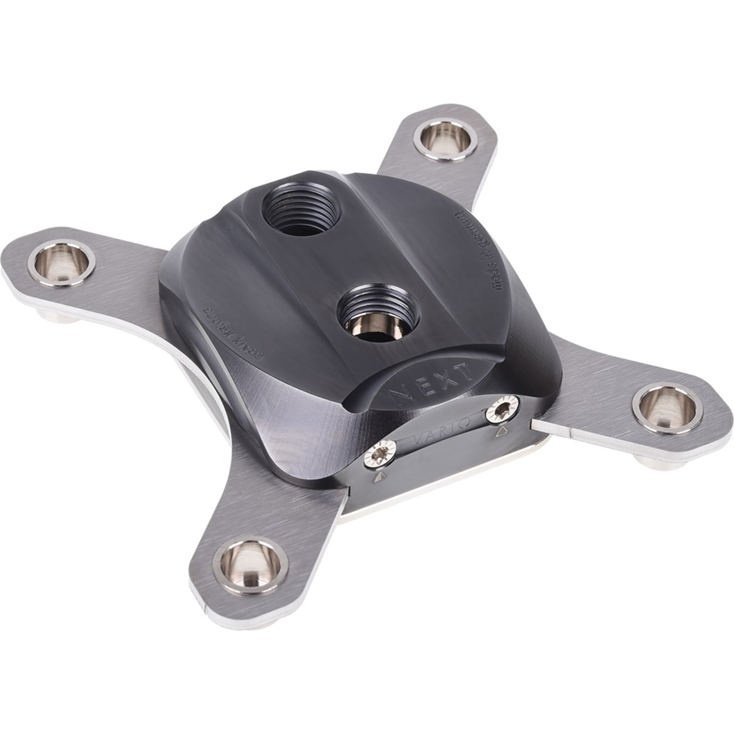Aquacomputer cuplex kryos NEXT VARIO 1156/1155/1151/1150, PVD/Nickel, CPU-Kühler | 04260473310570 Aquacomputer cuplex kryos NEXT VARIO 1156/1155/1151/1150, PVD/Nickel, CPU-Kühler | 04260473310570