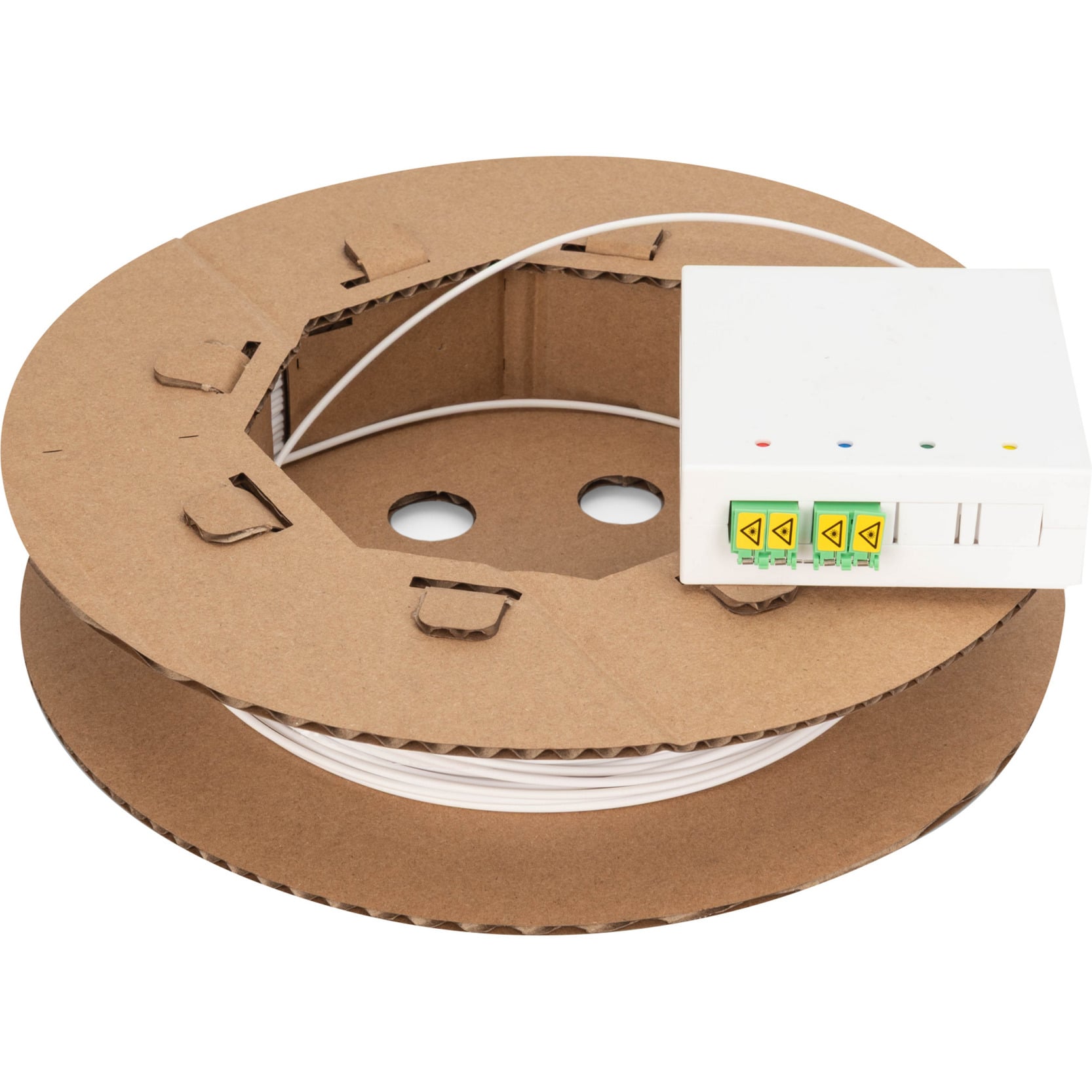 FTTx Dropkabel Installationskit, vorkonfektioniert, 4-Faser, LC/APC-Stecker