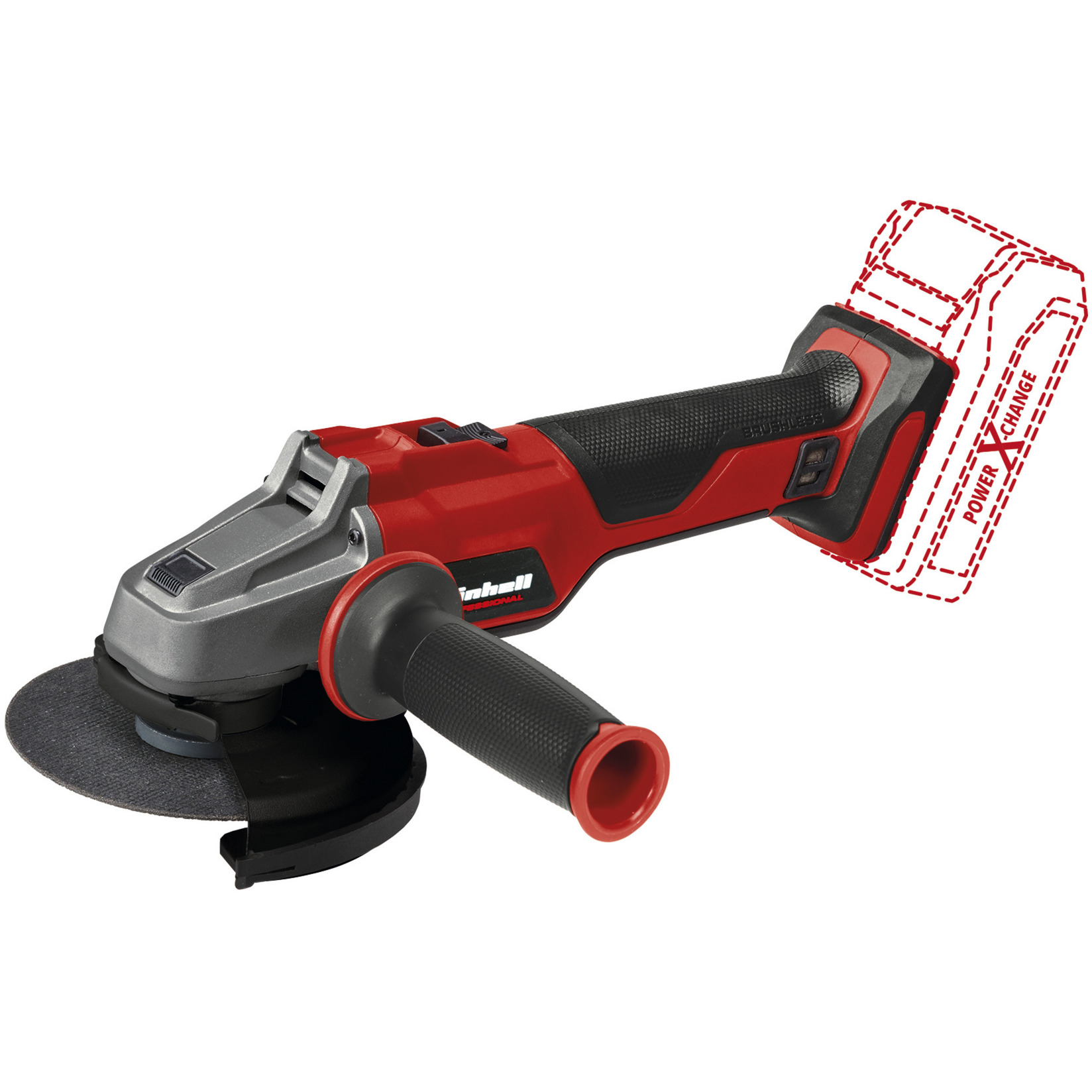 Professional Akku-Winkelschleifer AXXIO 18/115 Q, 18Volt