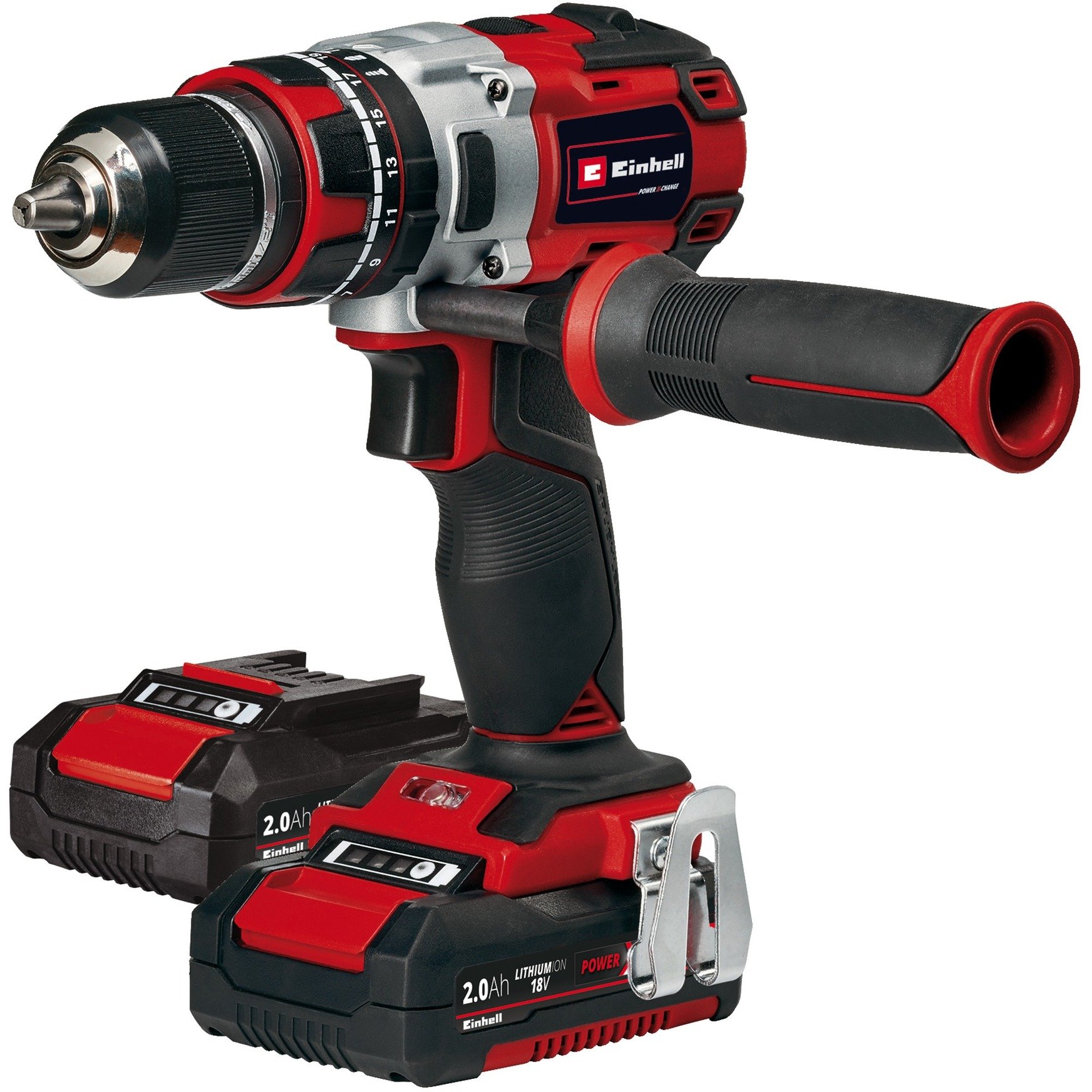 Einhell Professional Akku-Schlagbohrschrauber TE-CD 18 Li i BL, 18Volt | 04006825614374