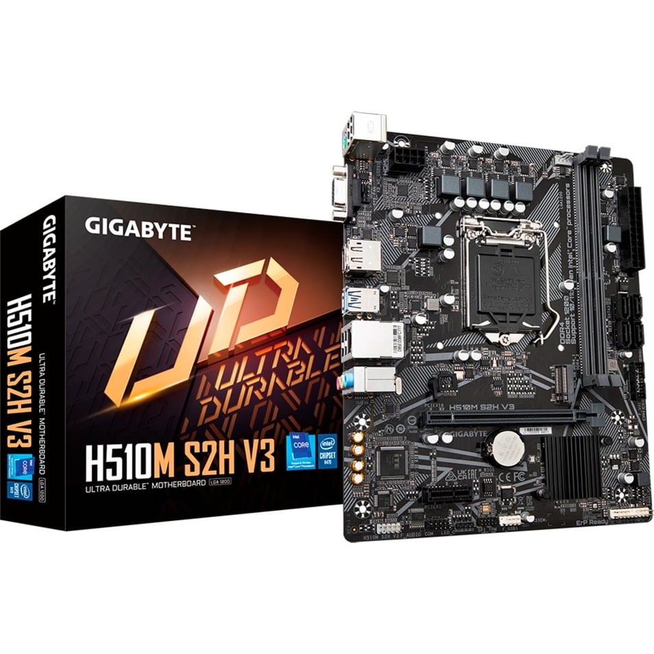 Gigabyte H510M S2H V3, Mainboard | 04719331855420 Gigabyte H510M S2H V3, Mainboard | 04719331855420