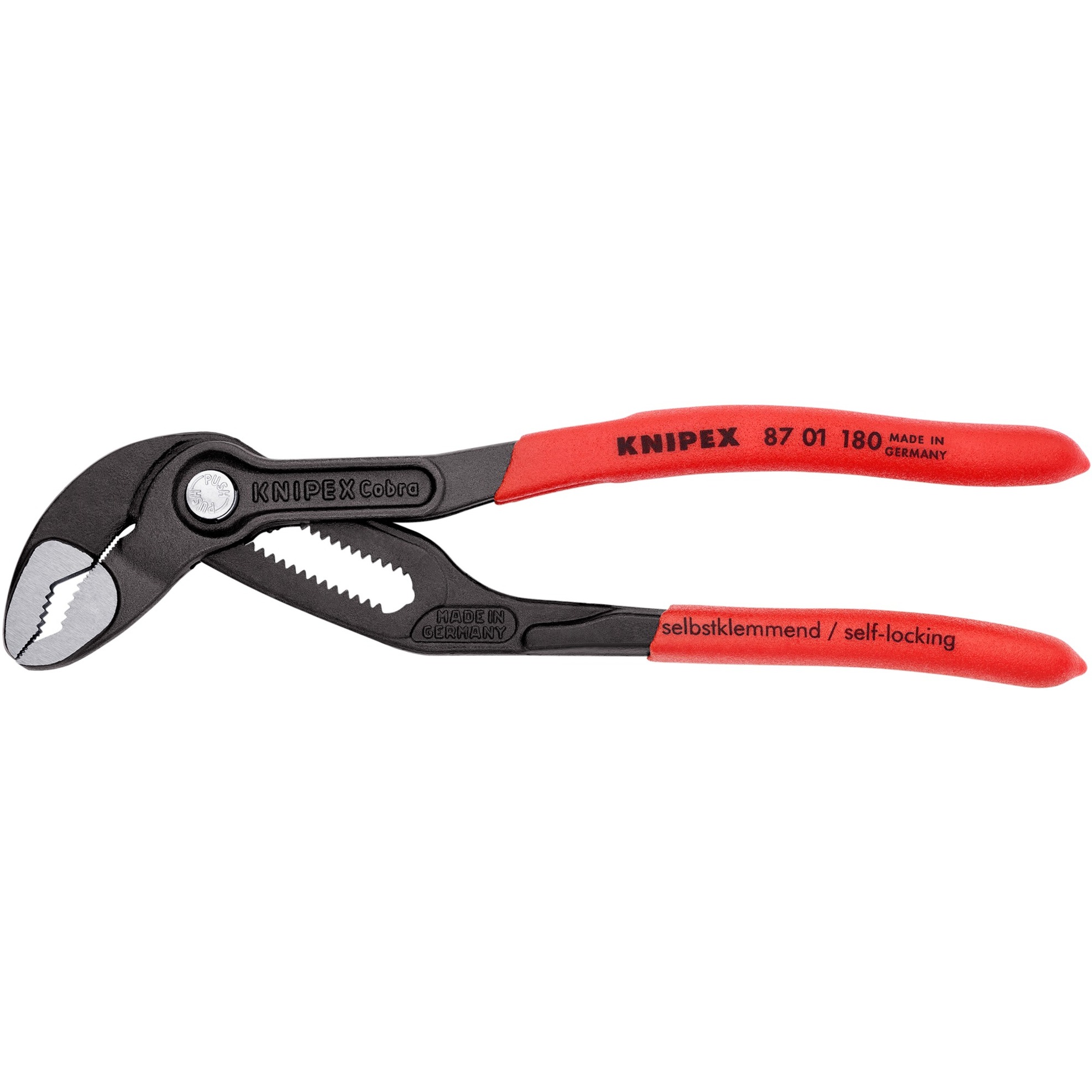 Knipex Cobra 87 01 180, 180mm, Rohr- / Wasserpumpen-Zange | 04003773022015