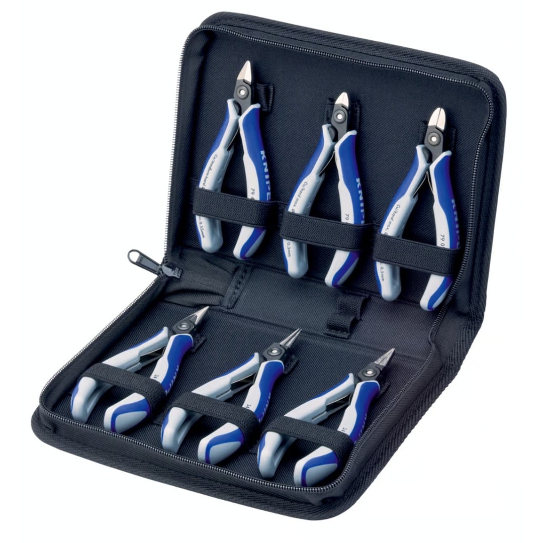 Präzisions-Elektronikzangen-Set, 6-teilig