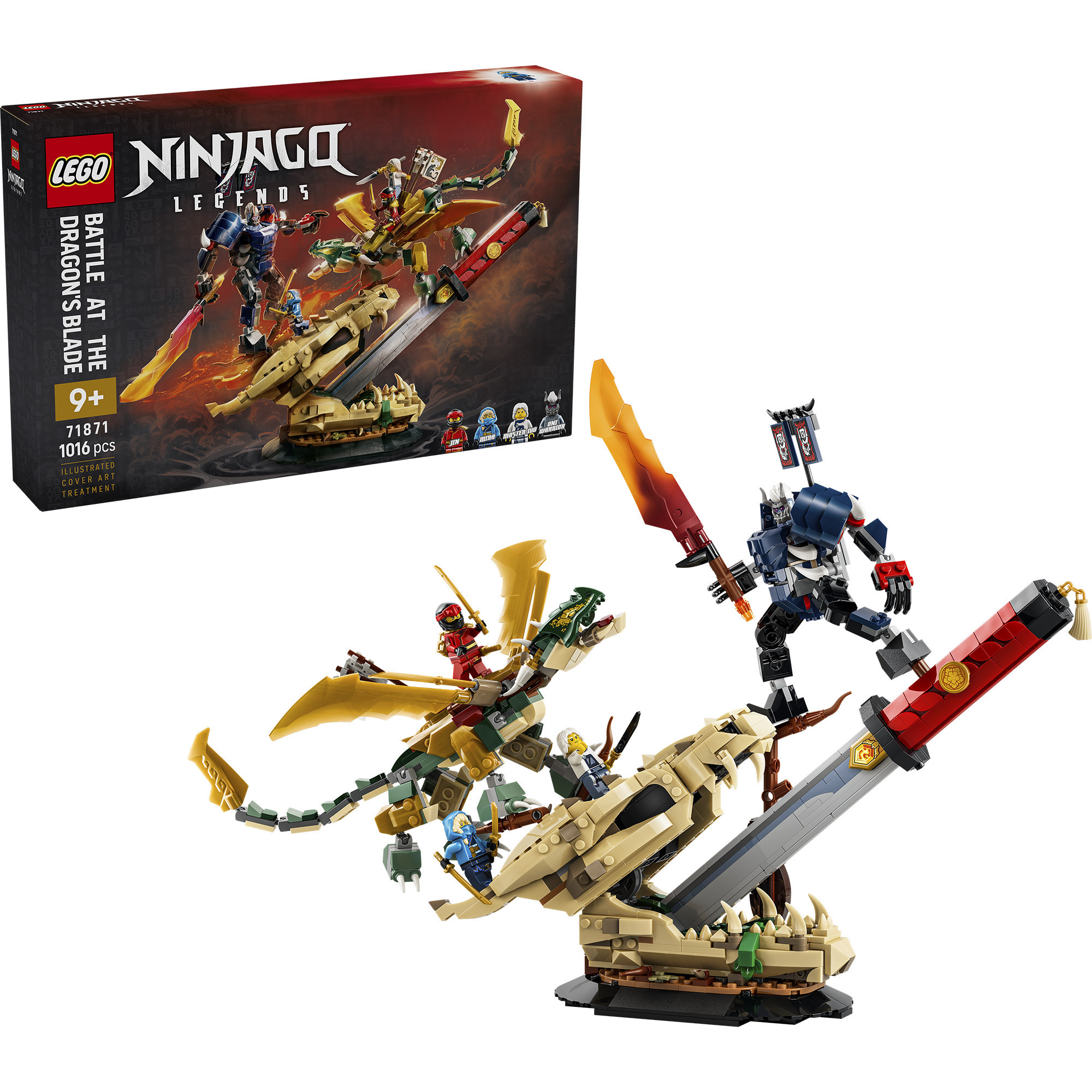 71871 Ninjago Showdown auf der Drachenklinge, Konstruktionsspielzeug