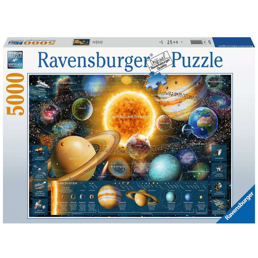 Puzzles: Ravensburger Puzzle: Planetensystem (5000 Teile)