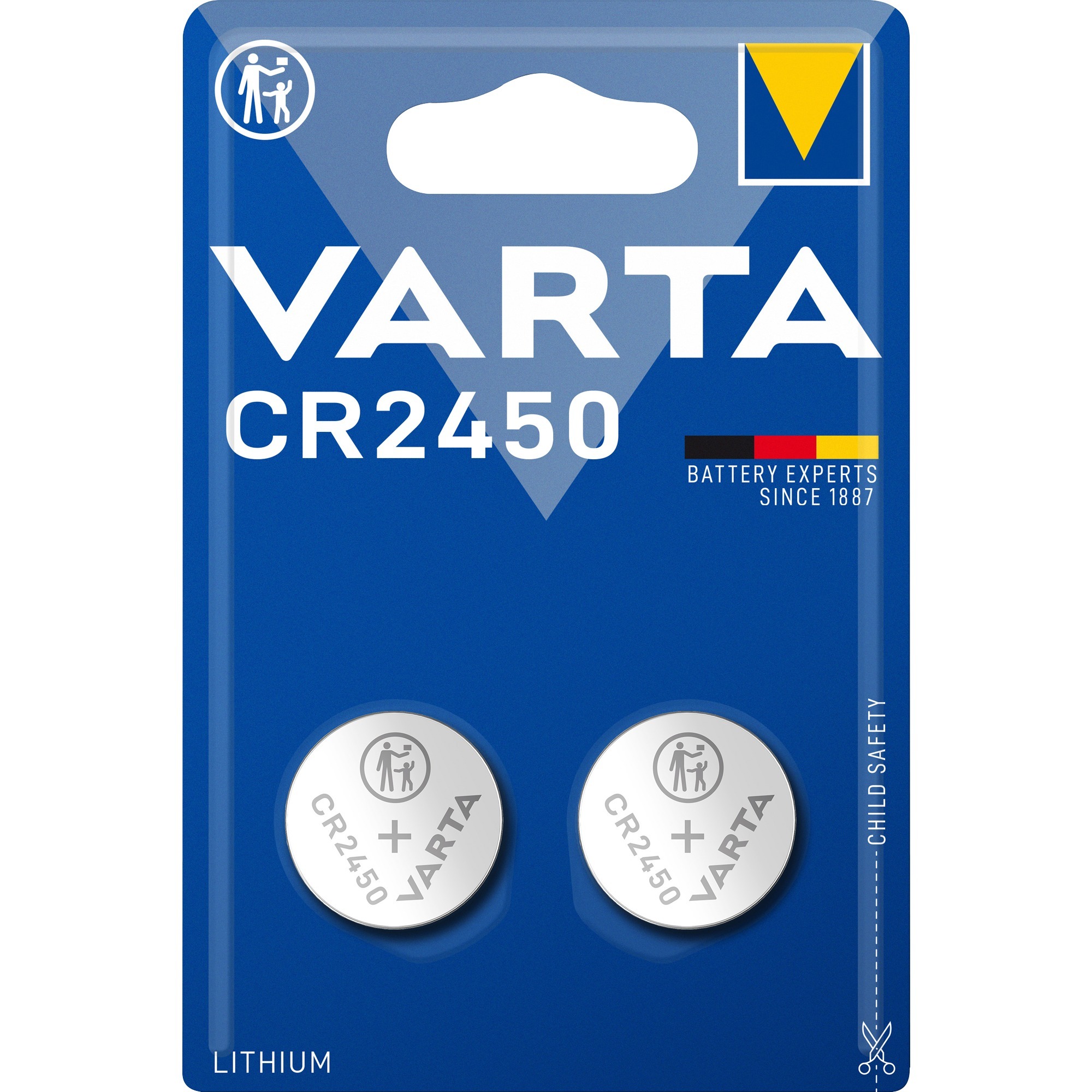 Lithium Coin Knopfzelle CR2450, Batterie