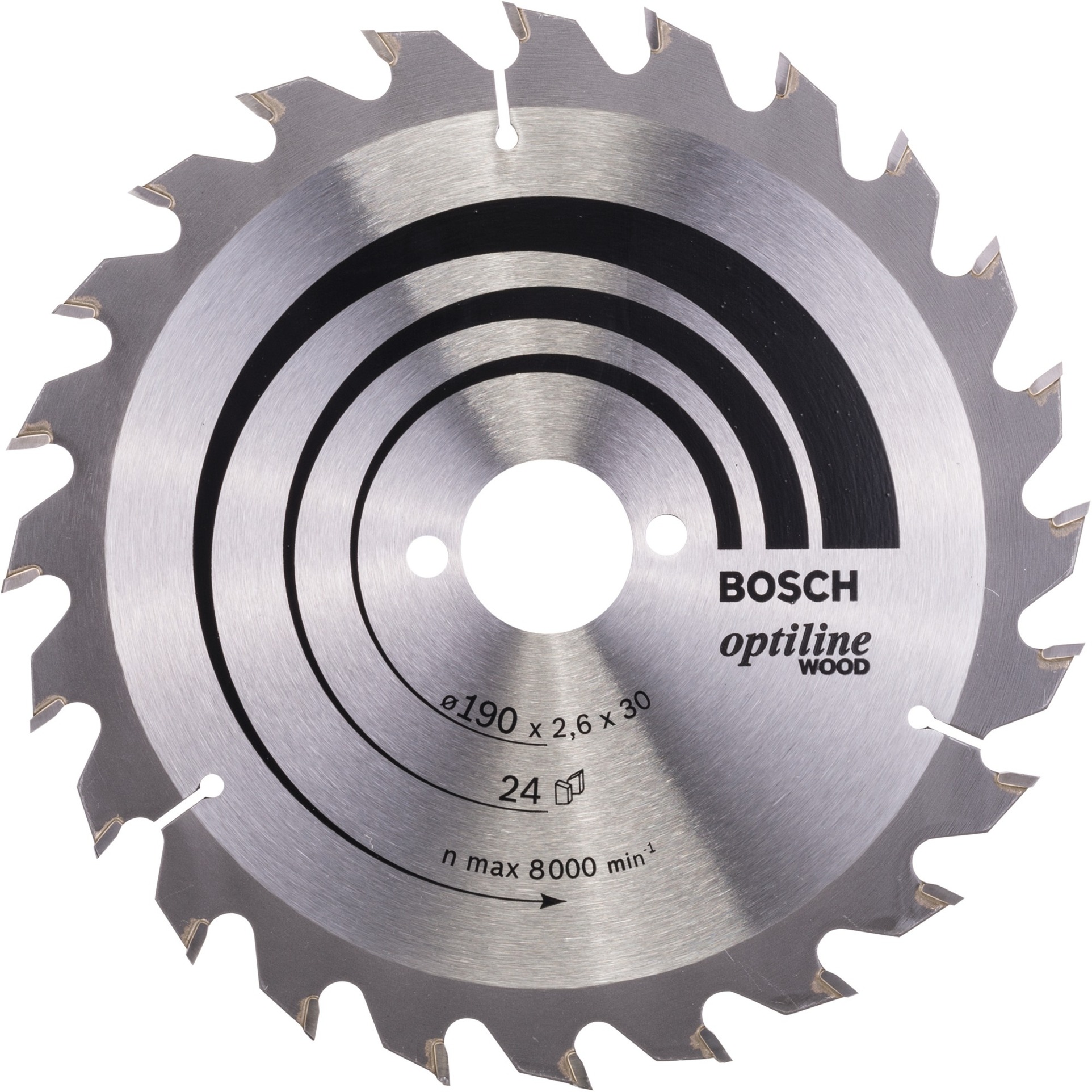 PRO Wood Kreissägeblatt, Ø 190mm, 24Z