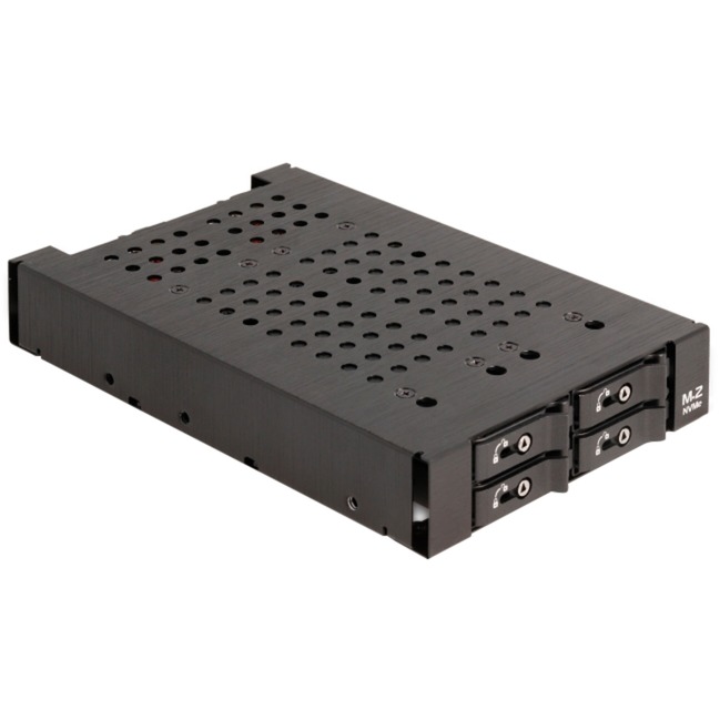 Delock 3.5″ Wechselrahmen für 4 x M.2 NVMe SSD | 04043619470723 Delock 3.5″ Wechselrahmen für 4 x M.2 NVMe SSD | 04043619470723