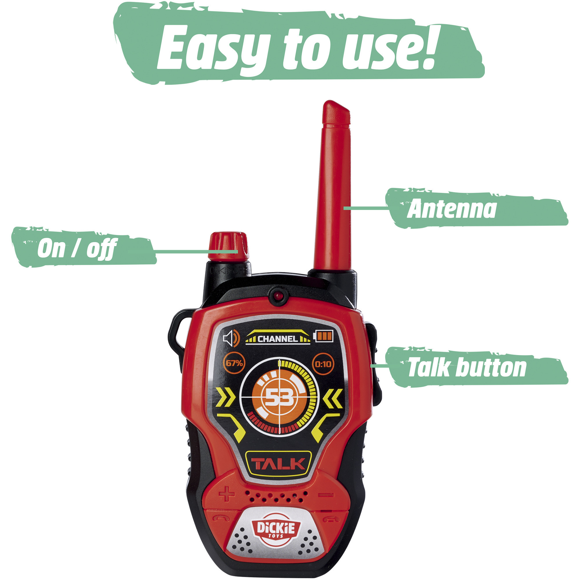 Dickie Walkie Talkie Fun, Walkie-Talkie