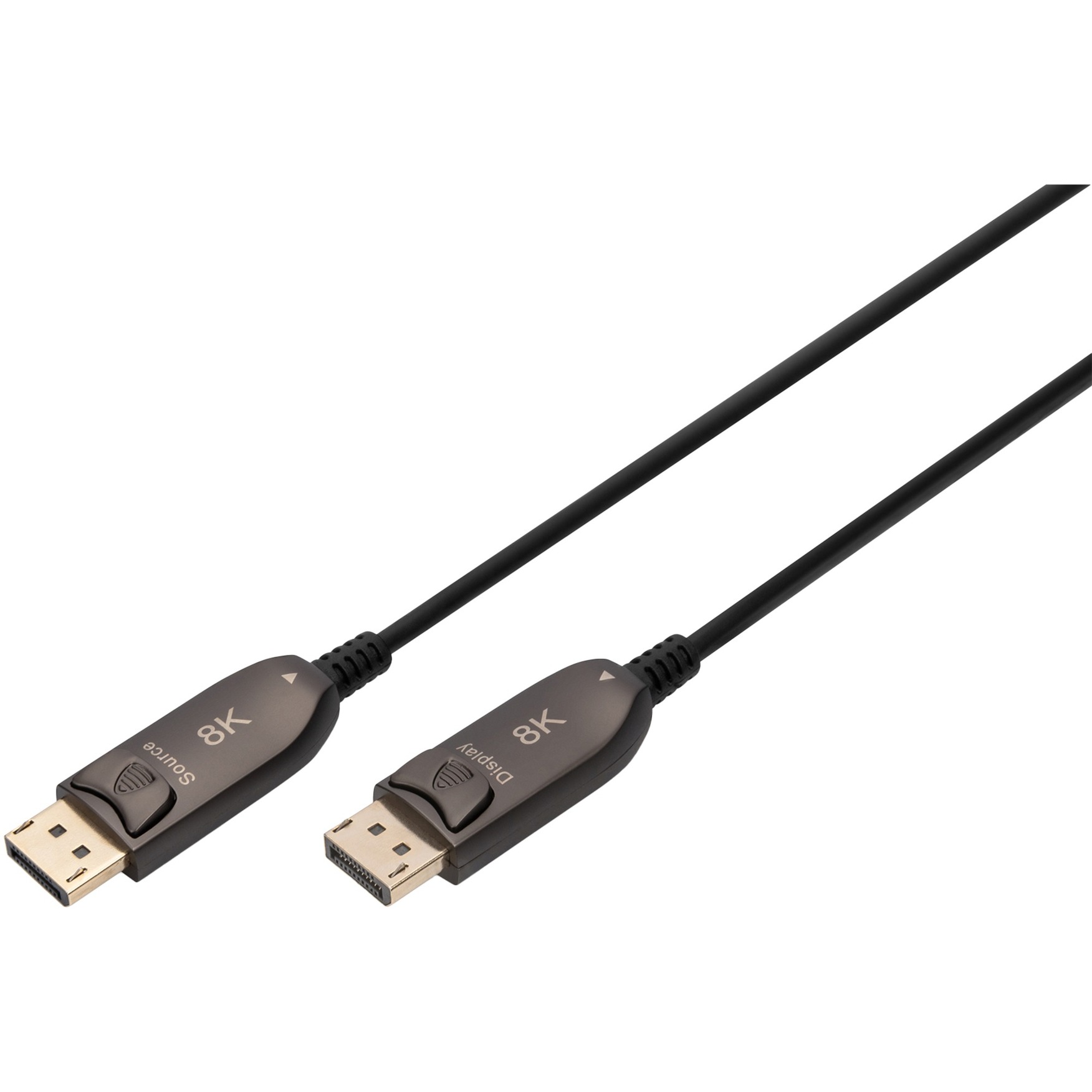 DisplayPort AOC Hybrid Glasfaserkabel, UHD 8K