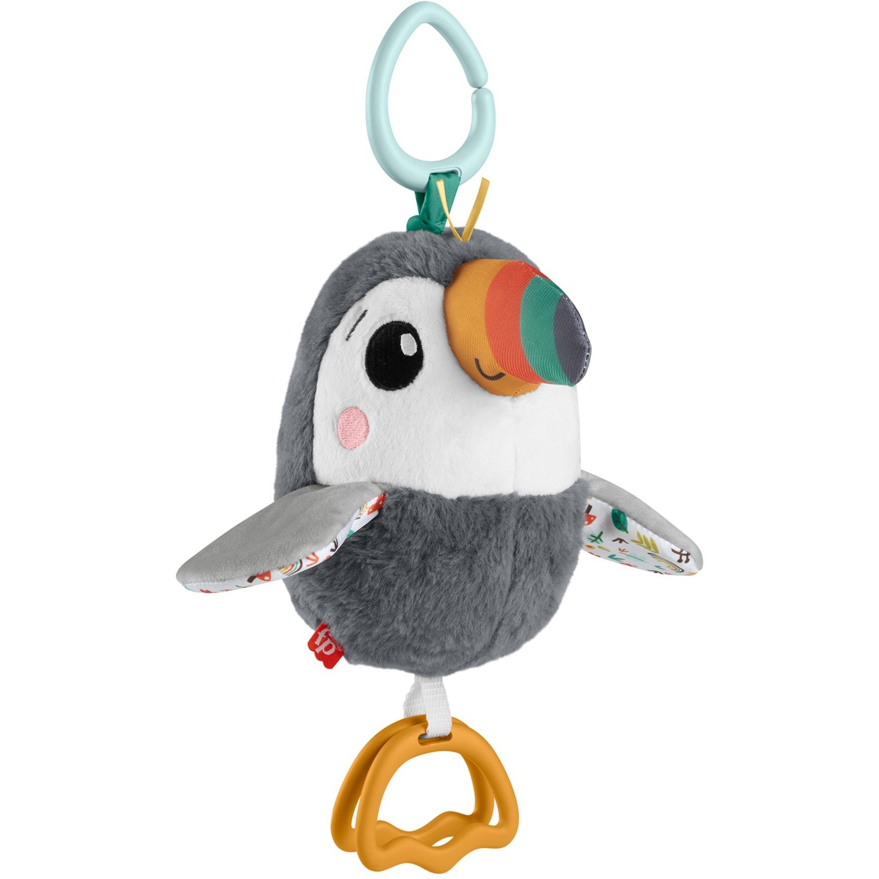 Fisher-Price Flatter Tukan To-Go, Kuscheltier | 00194735152445 Fisher-Price Flatter Tukan To-Go, Kuscheltier | 00194735152445