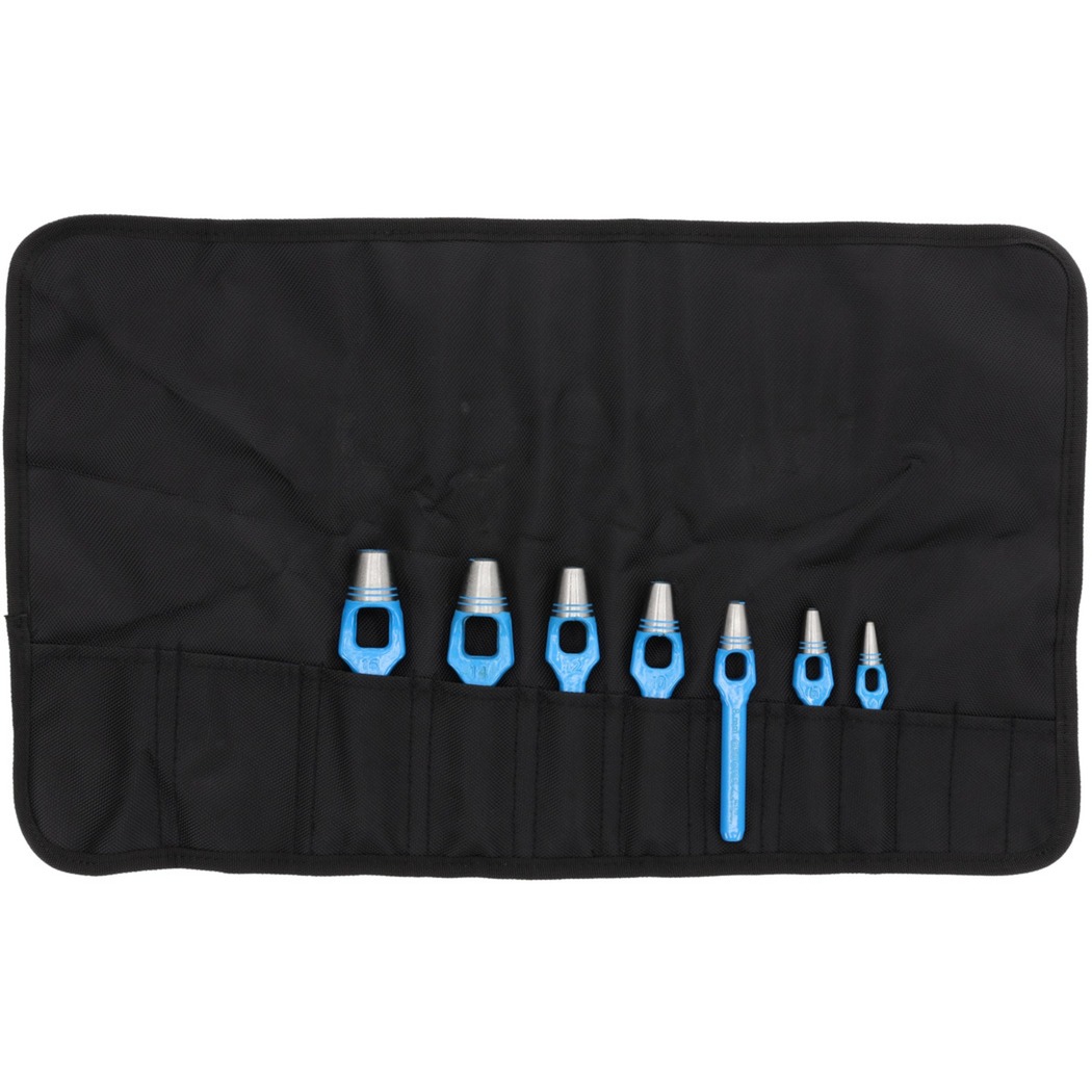 Henkellocheisen-Satz, 4-16mm, 7-teilig