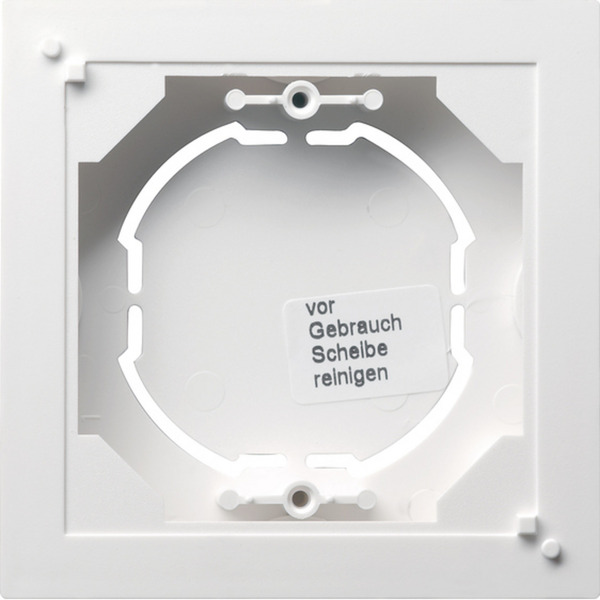 Aufputzrahmen einfach flach, Gehäuse