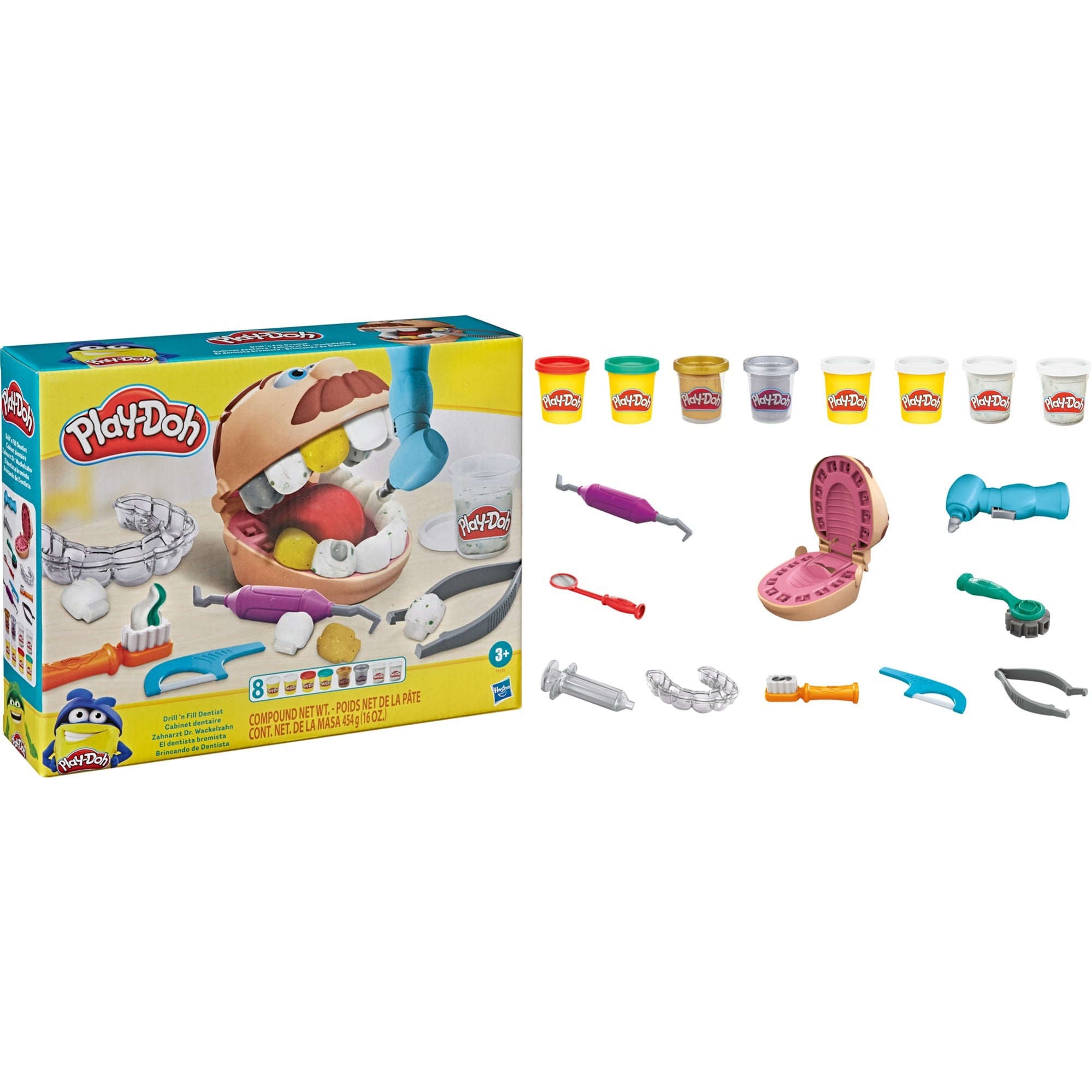 Play-Doh Zahnarzt Dr. Wackelzahn, Kneten