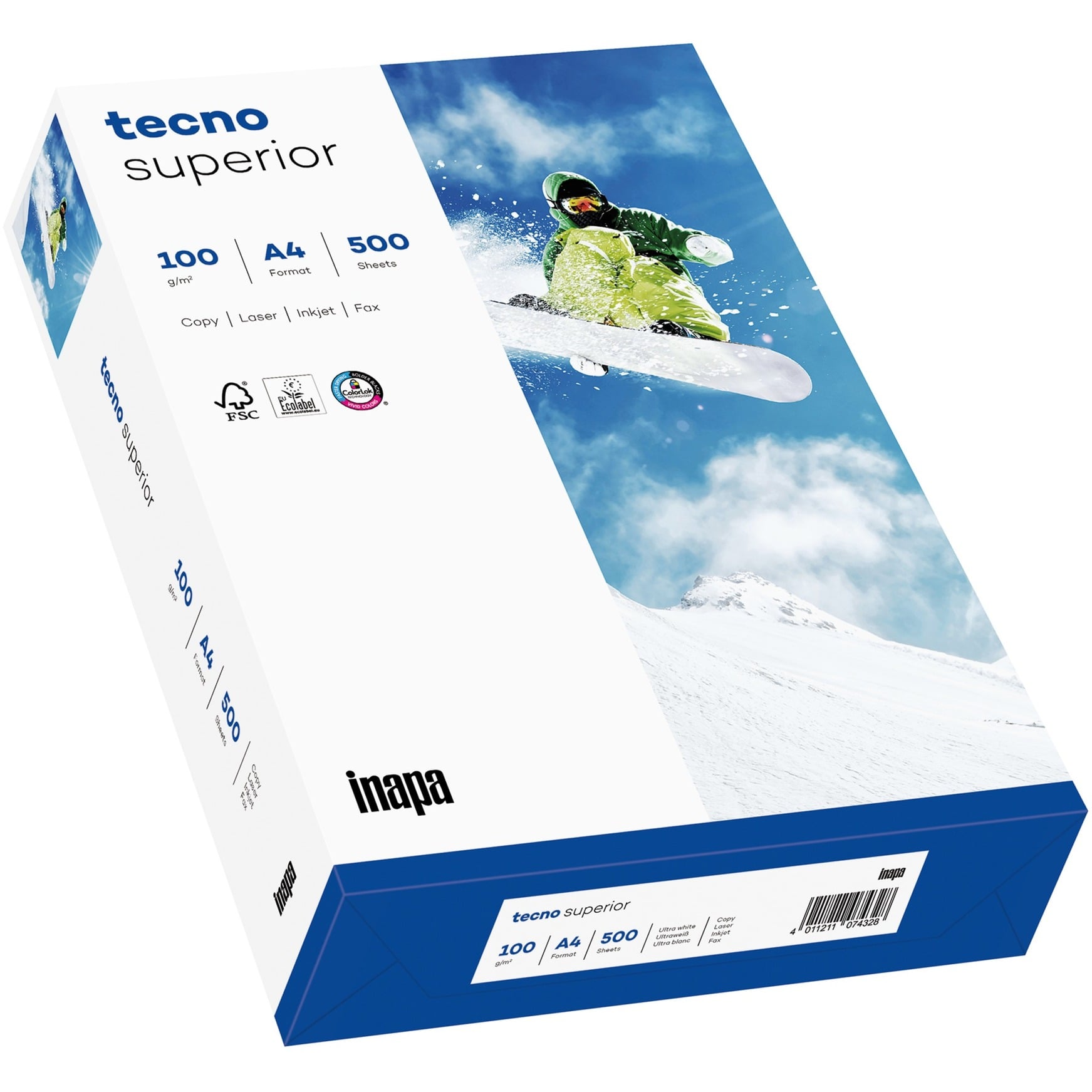 Tecno Superior 100g 210x297 R, Papier