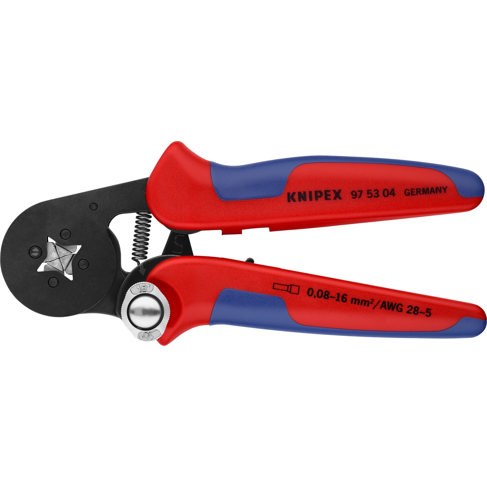 Knipex Selbsteinstellende Crimpzange 97 53 04 | 04003773028017 Knipex Selbsteinstellende Crimpzange 97 53 04 | 04003773028017