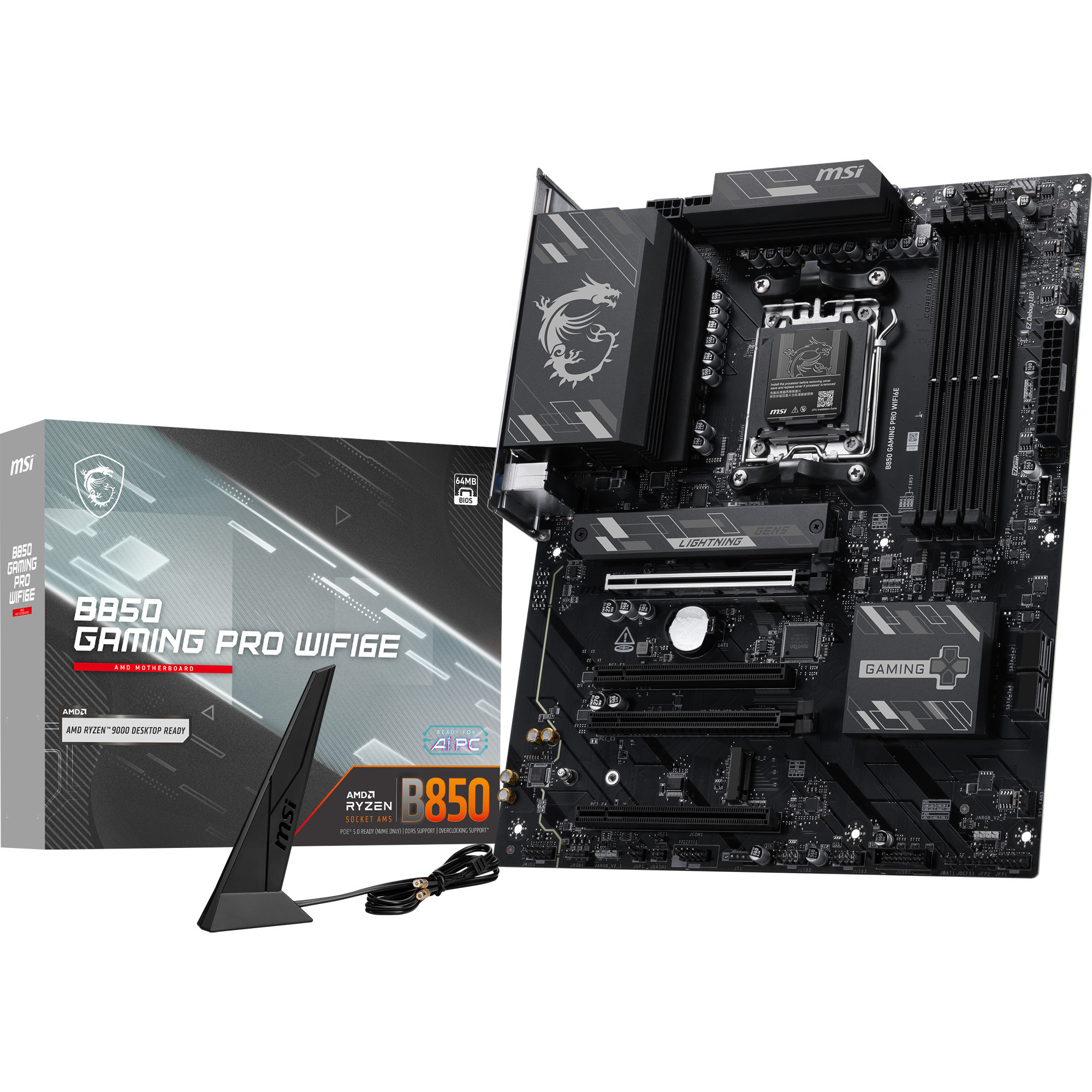 B850 GAMING PRO WIFI6E, Mainboard