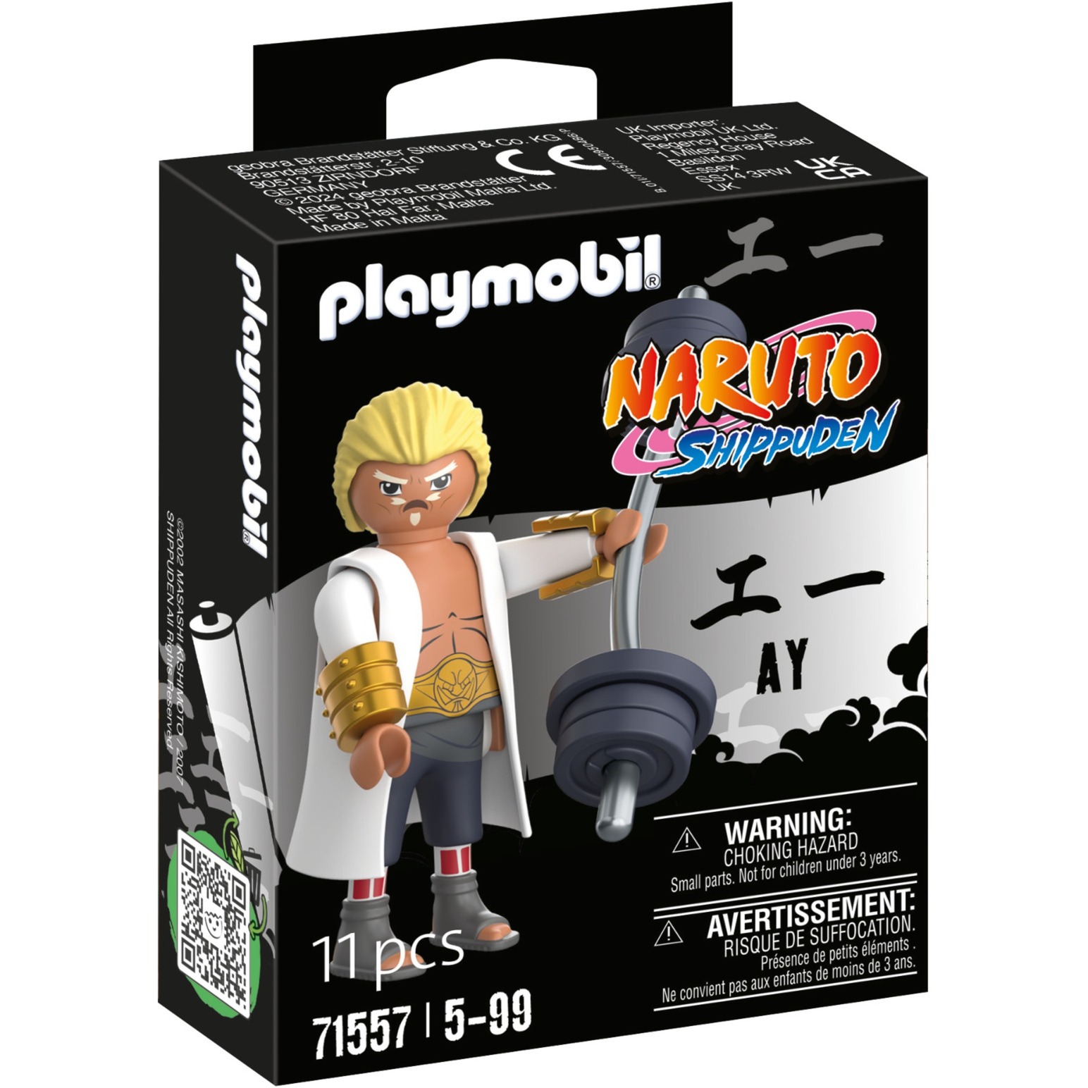 PLAYMOBIL 71557 Naruto Shippuden Raikage Ay, Konstruktionsspielzeug | 04008789715579 PLAYMOBIL 71557 Naruto Shippuden Raikage Ay, Konstruktionsspielzeug | 04008789715579