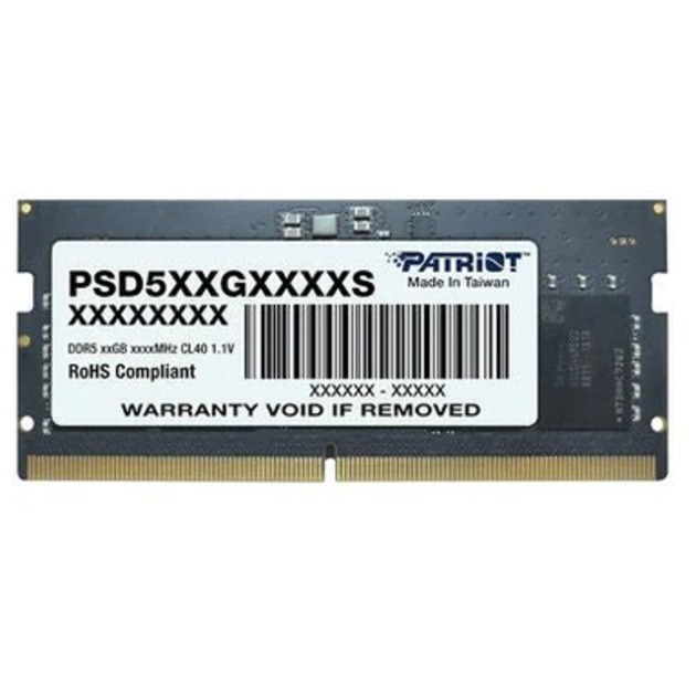 Patriot SO-DIMM 32 GB DDR5-5600, Arbeitsspeicher | 04711378424980 Patriot SO-DIMM 32 GB DDR5-5600, Arbeitsspeicher | 04711378424980