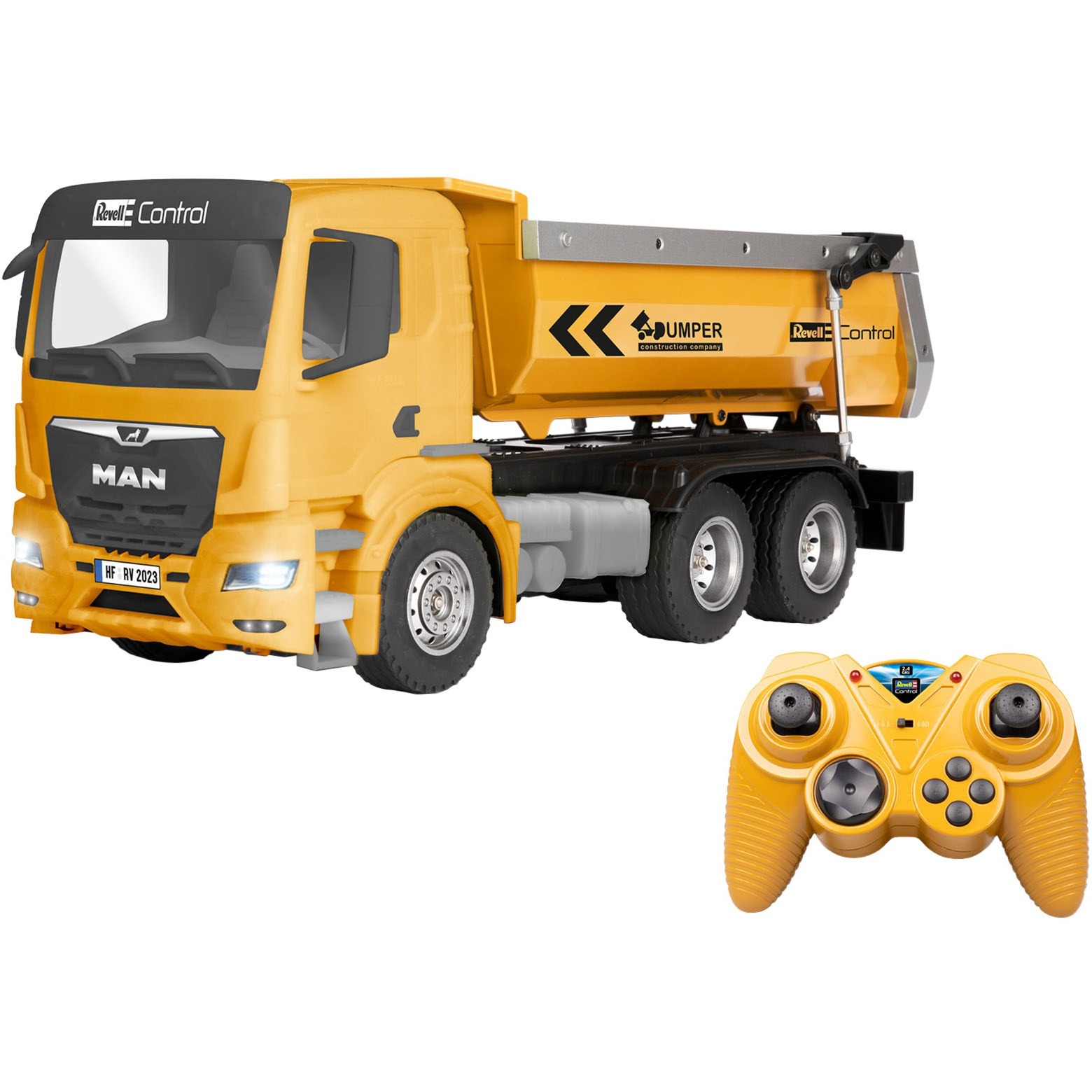 Revell RC MAN TGS 28.430 Dumper Truck | 04009803244549 Revell RC MAN TGS 28.430 Dumper Truck | 04009803244549