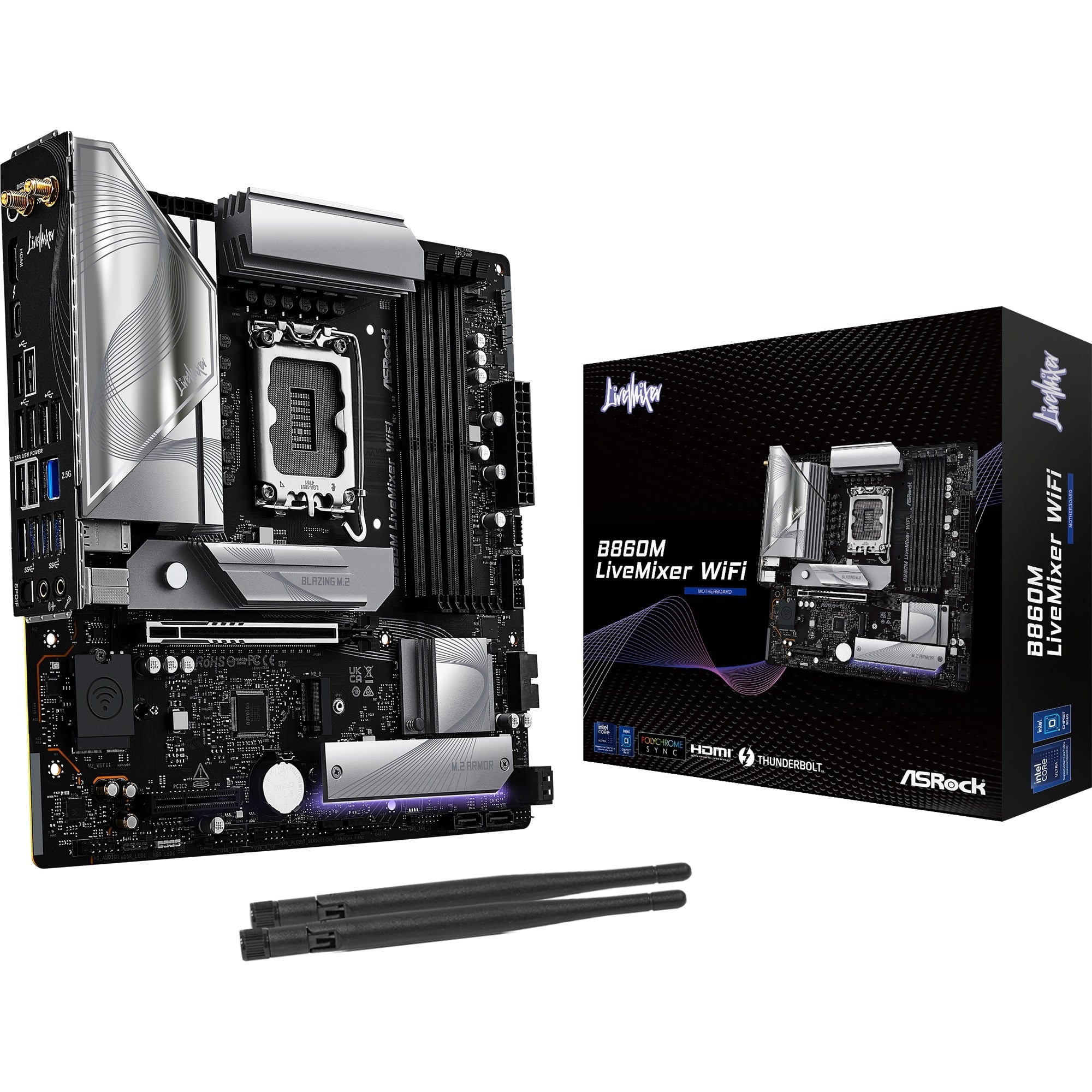 B860M LiveMixer WiFi, Mainboard