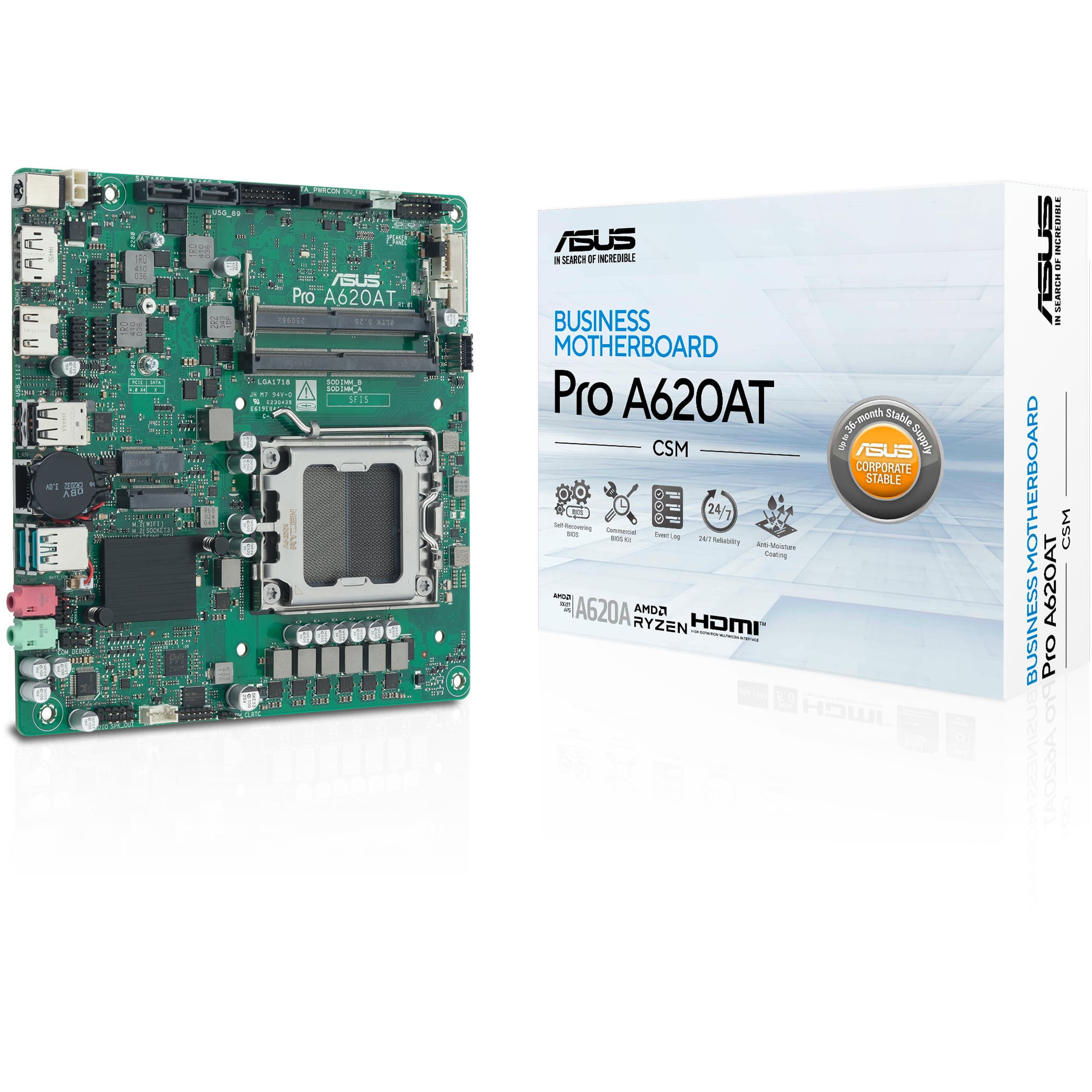 PRO A620AT-CSM, Mainboard