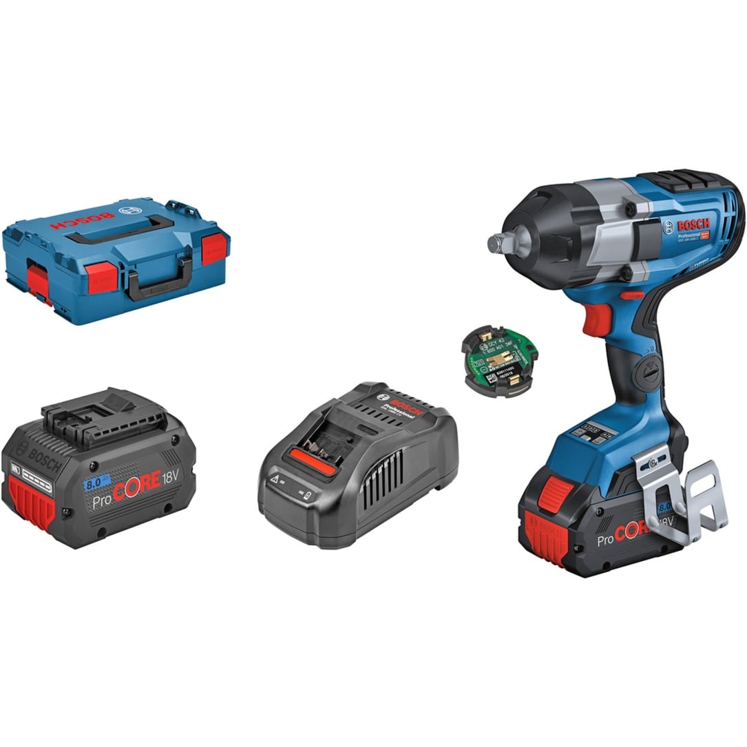 PRO Akku-Schlagschrauber BITURBO GDS 18V-1000 C Professional, 18Volt