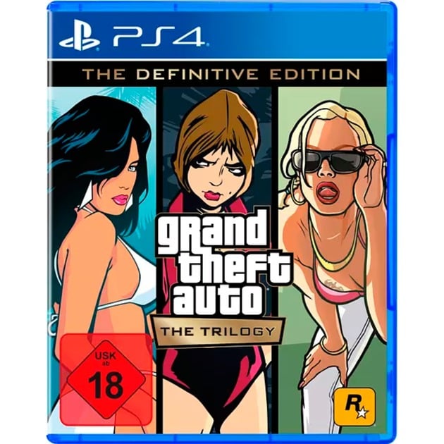 GTA Trilogy Definitive Edition, PlayStation 4-Spiel