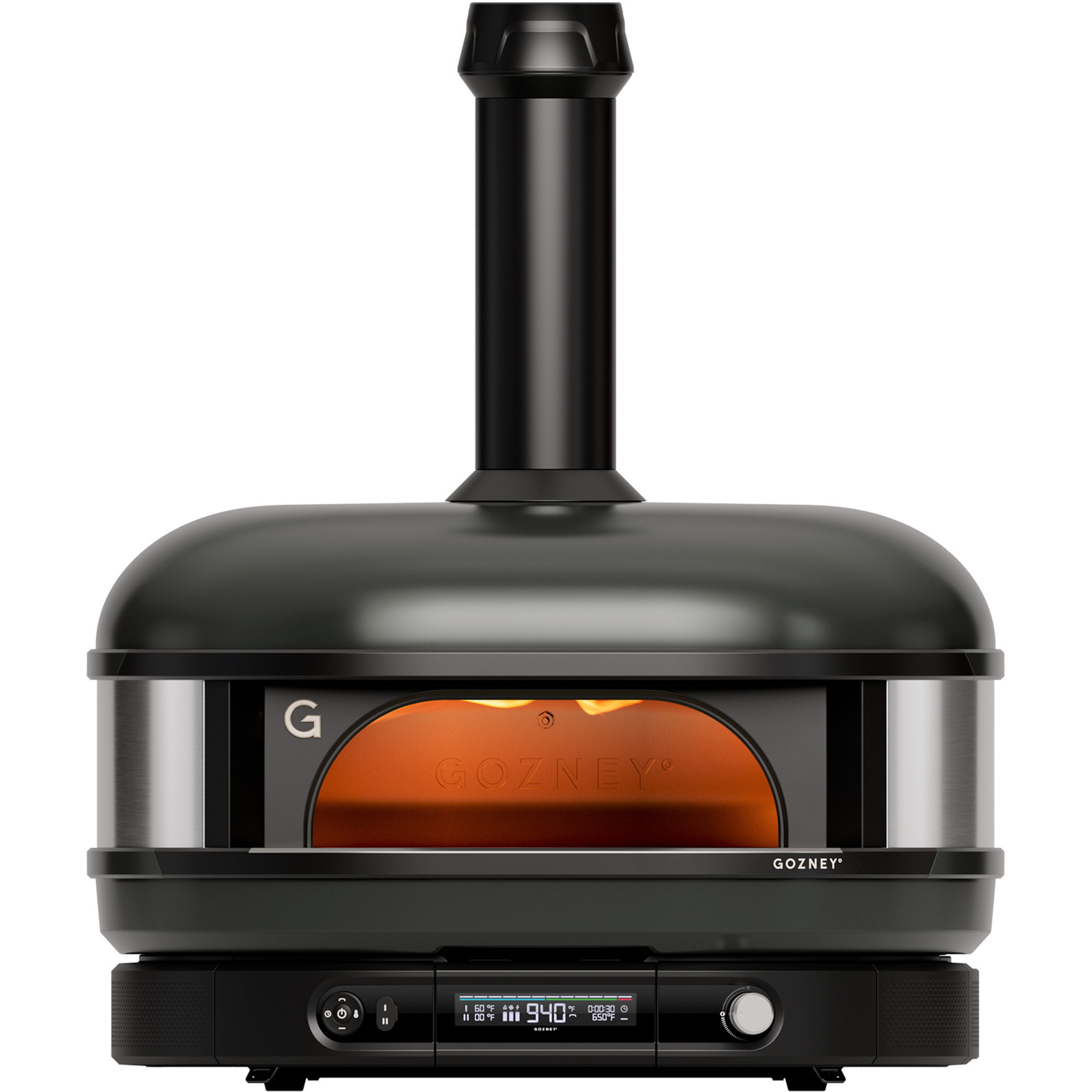 Pizzaofen Dome Gen 2.0 Dual Fuel Off Black, 16"
